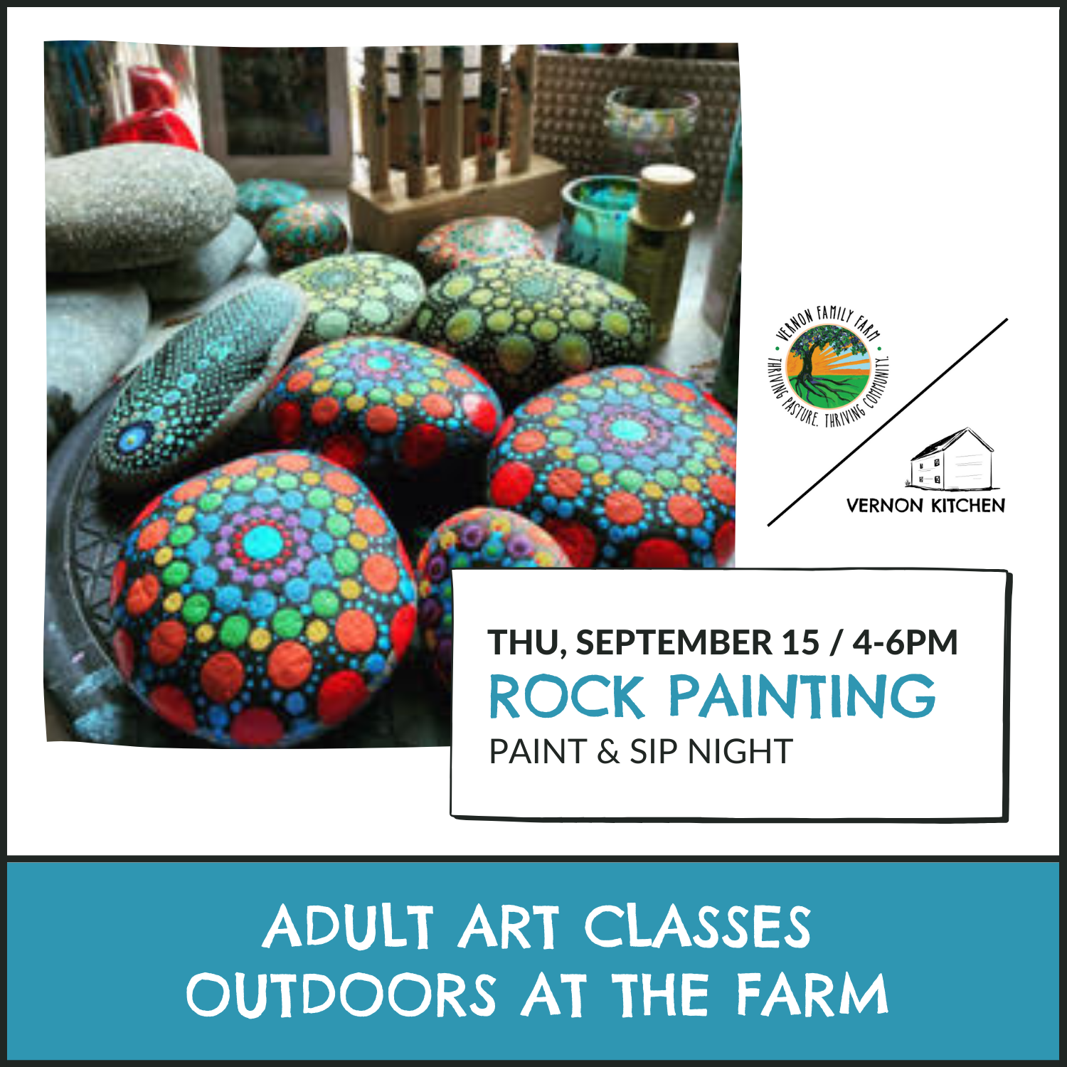 Rock Painting / Paint & Sip Night