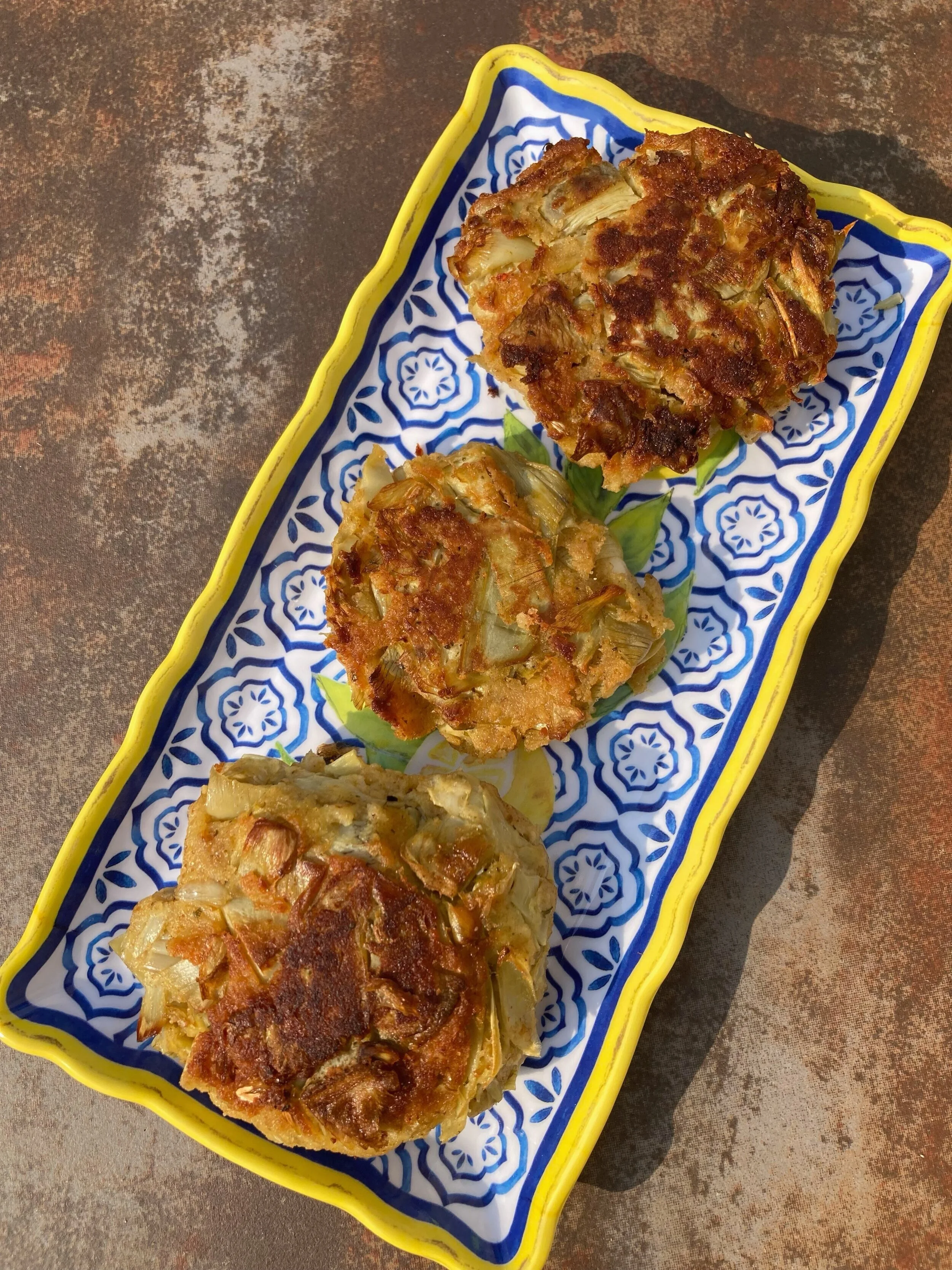 Artichoke Fritters — Organic Italian