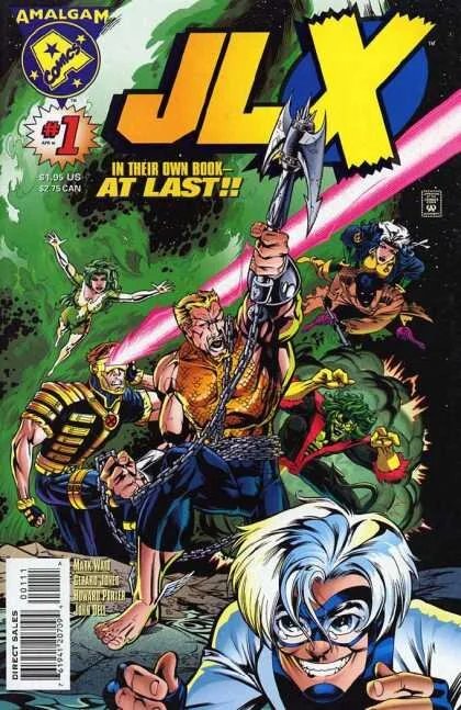 Amalgam Comics: DC Comics # 4- JLX
