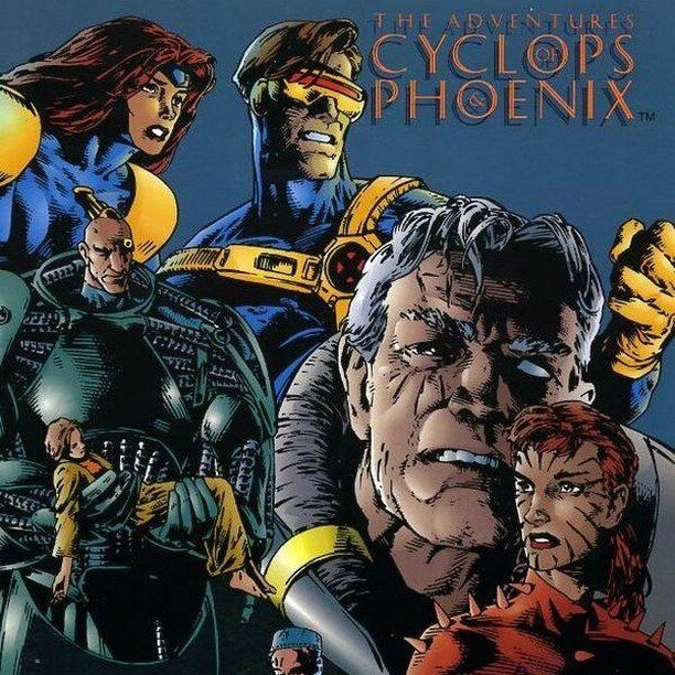 Scott and Jean are pulled into the future! With Mother Askani maimed and fatally injured by Apocalypse, they are Nathan's last resort to raise him safely! And meet Nathan's clone! 
Adventures of Cyclops and Phoenix

https://analysesbydavid.com/events