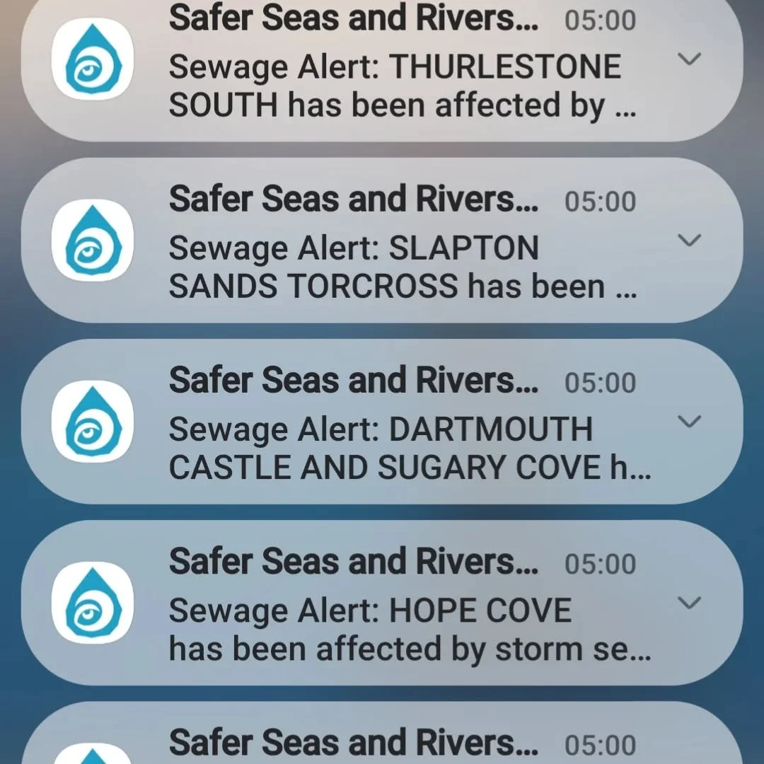 NOT a swimming day for anyone, unless you know of a secret clean spot! Or a pool.
Stay safe and use the Safer Seand and River Sevice from @surfersagainstsewage 
One day soon I will be back in the big blue sea.