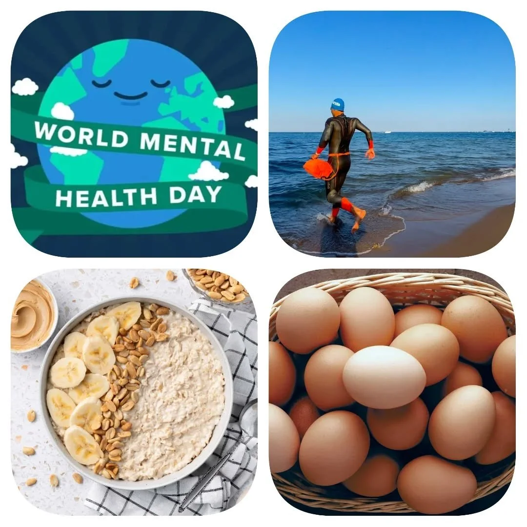 Just do what makes you happy to recognise today's 'World Health Day'.
It's also 'Poridge' &amp; 'Egg' day too, so it's nearly a perfect day for me.
Planning your next swim or dip is essential to keep us well.
When are you next in the water  Sunday fo