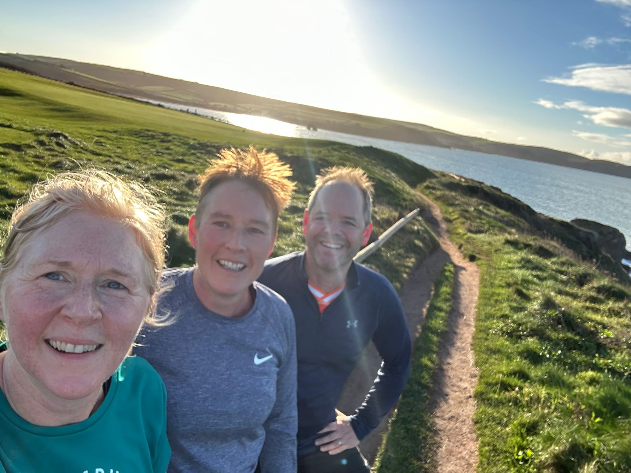 Windy chilly run and a sea skin dip, just the best was to enjoy our wonderful coastal environment on a sunny morning.
Hope you all go to see the sun today too.