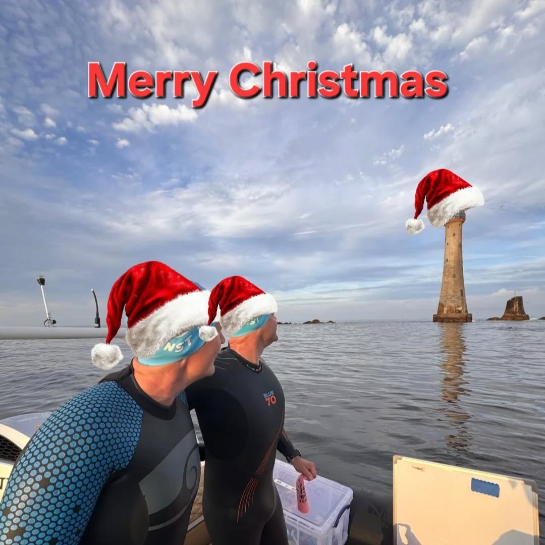 Merry Christmas swimmers.
Now the winter solstice has passed Summer isn't it's way, with minutes of sunshine adding to each day.
If your having a festive dip or swim remember to check the sea conditions and water quality to stay safe.
Enjoy.
@surfers