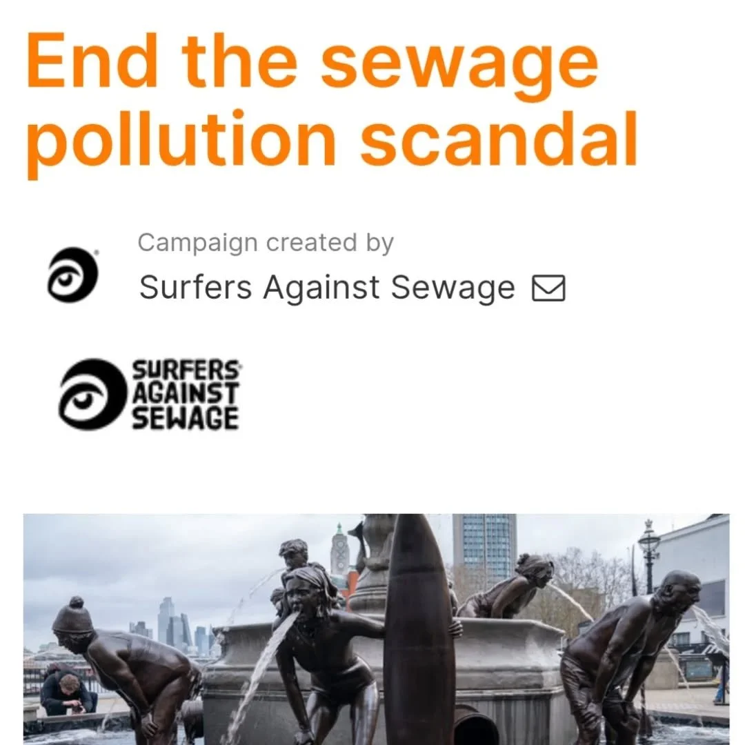 Please sign the petition to end Sewage Pollution
Link in bio

#endsewagepollution #swwater #surfersagainstsewerage