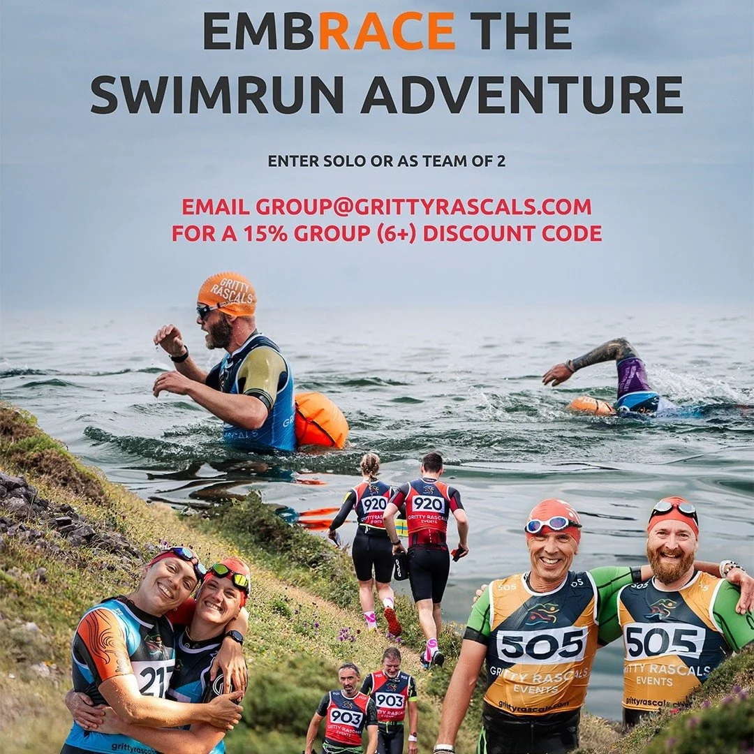 While your planning the festive foods why not take a moment to sign up for an amazing swimrun next year.
Bewl, Gower or Coniston take your pick.
It should be quicker than boiling the sprouts.