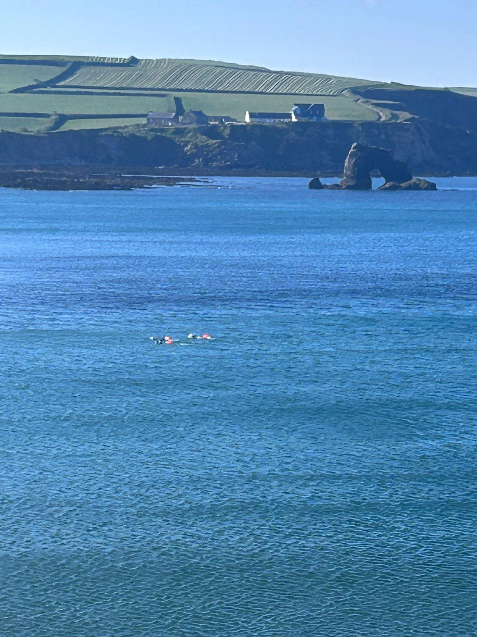 Windy day for a bit of a bike ride and a swim but well worth it. Still crystal clear water and a teeny tiny bit warmer, maybe? Back to the pool this afternoon to coach some lovey swimmers. 
If you need help with your swimming just drop me a message. 