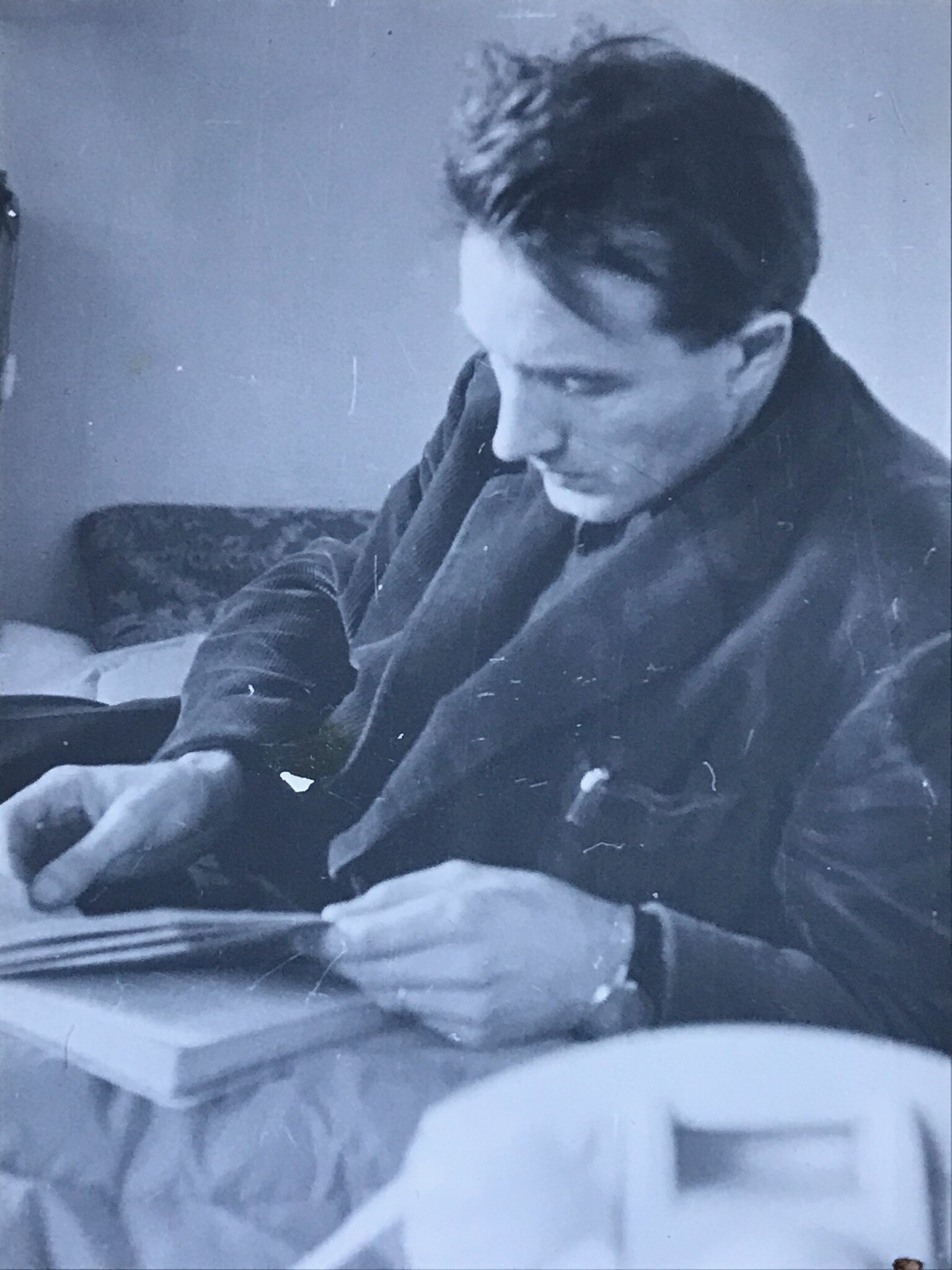 Jean lisant Lacan , Paris 1959