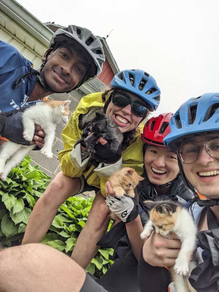 Day 12: Cleveland, OH to Wooster, OH-- Reroute, climbing, cats!