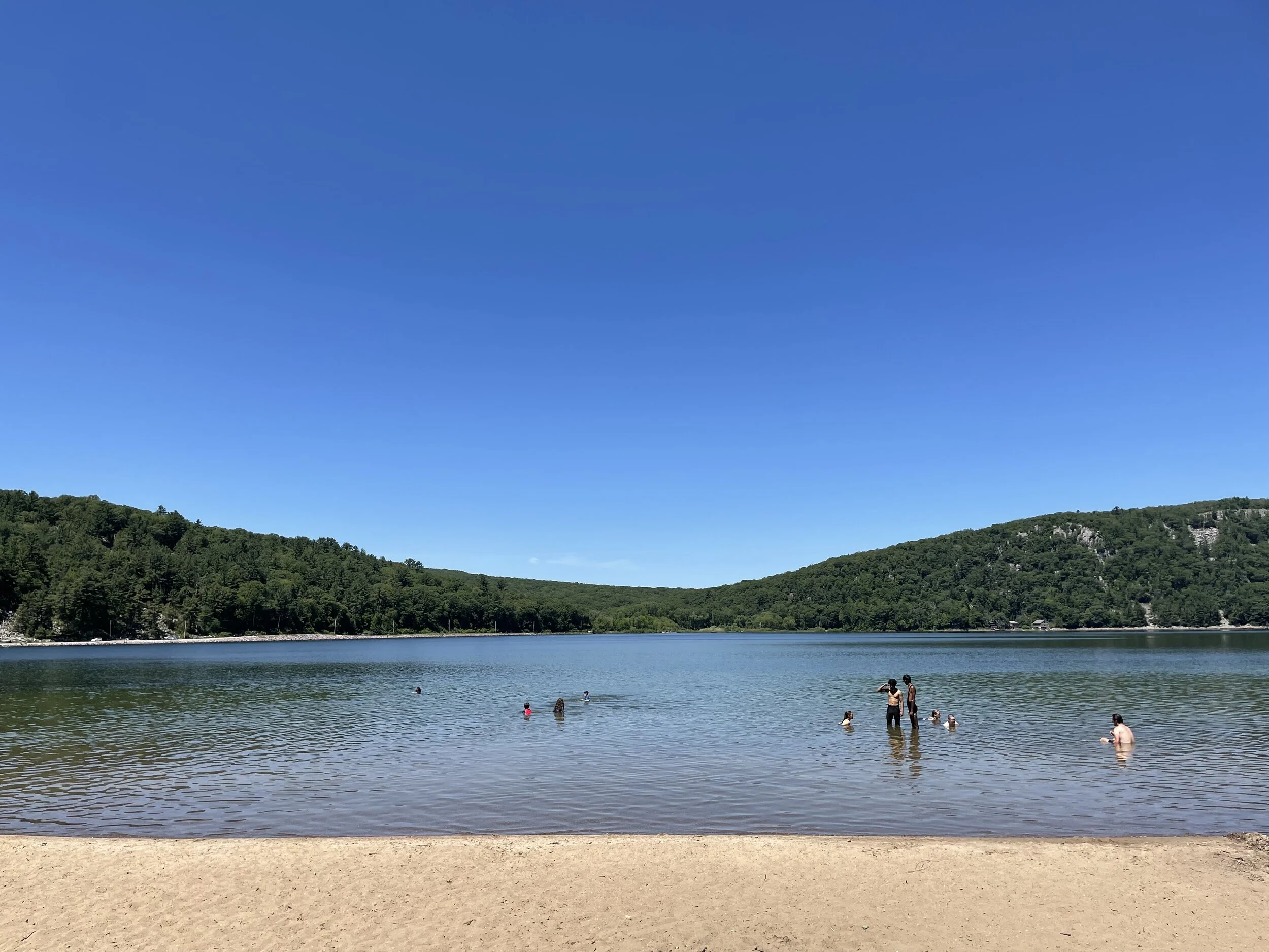 Day 26: Madison, WI to Reedsburg, WI-- Beach bums