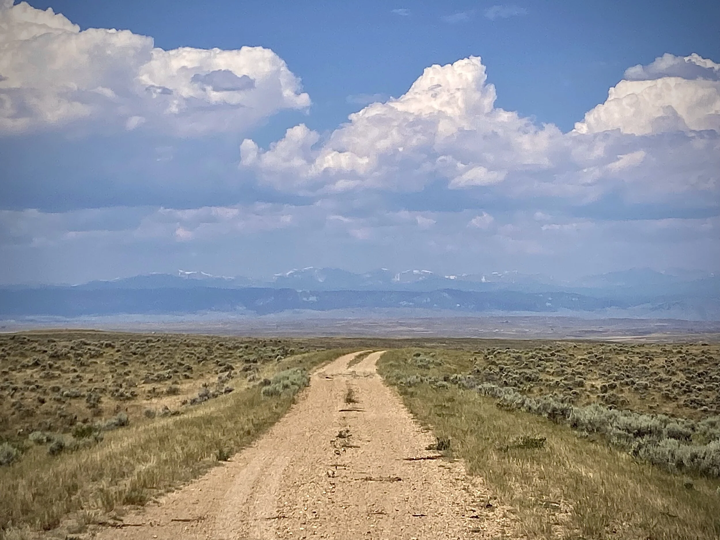 Day 43: Gillette, WY to Buffalo, WY-- First glimpse of the mountains