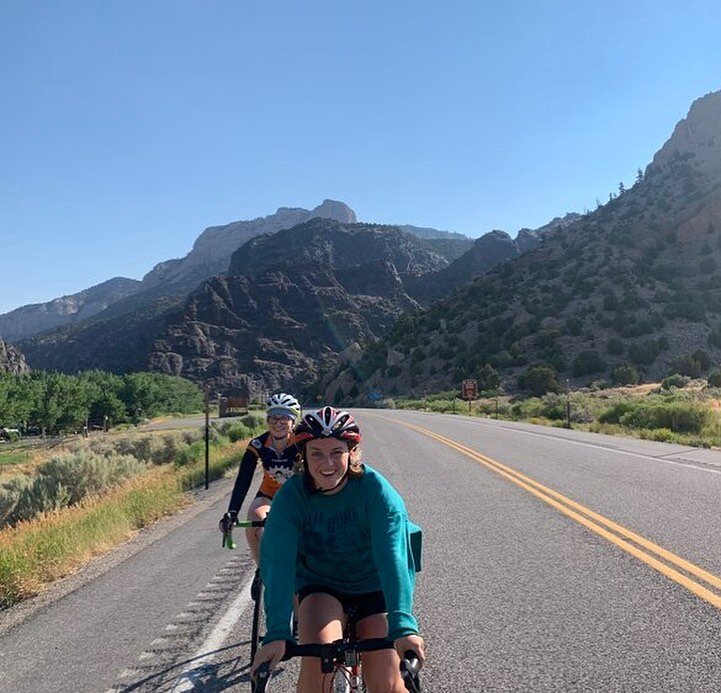 Day 46: We traveled from Thermopolis to Riverton passing through the Boysen Reservoir. In total we hit 55.9 miles! Throughout our ride we biked along the Wind River and captured some stunning photos! Just a couple more days until we hit the Grand Tet