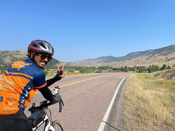 Day 54: We enjoyed some beautiful downhills biking from Philipsburg to Missoula, MA hitting a total of 79.5 miles 
😎✌🏼!