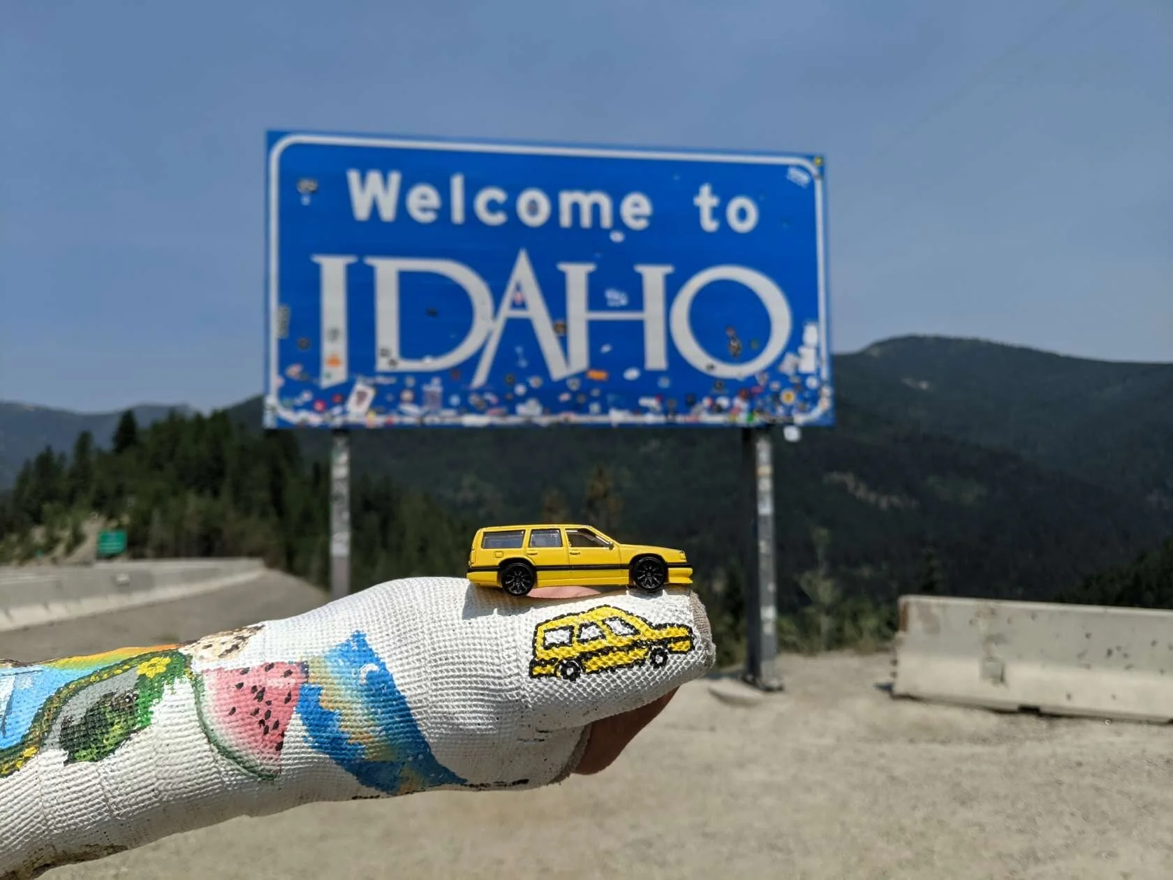 Day 57: Superior, MT to Pinehurst, ID-- We did eat Potatoes