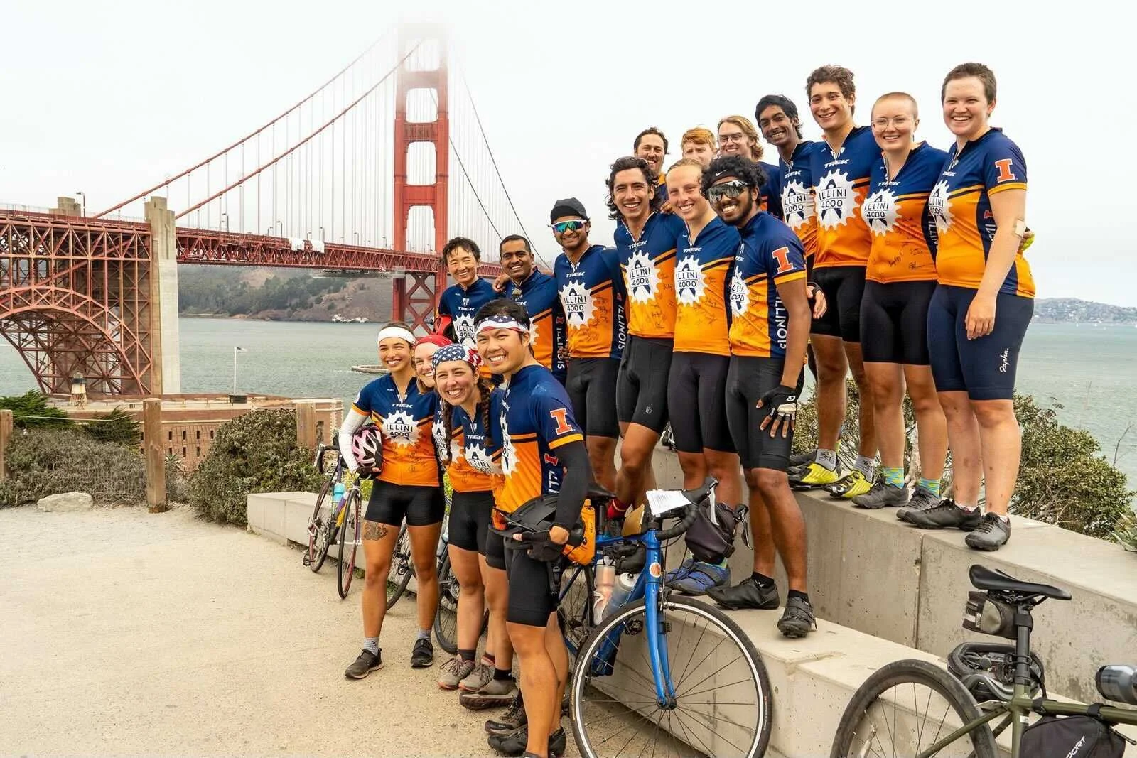 Day 78: Petaluma, CA to San Francisco, CA-- The Golden Gate Bridge, The End