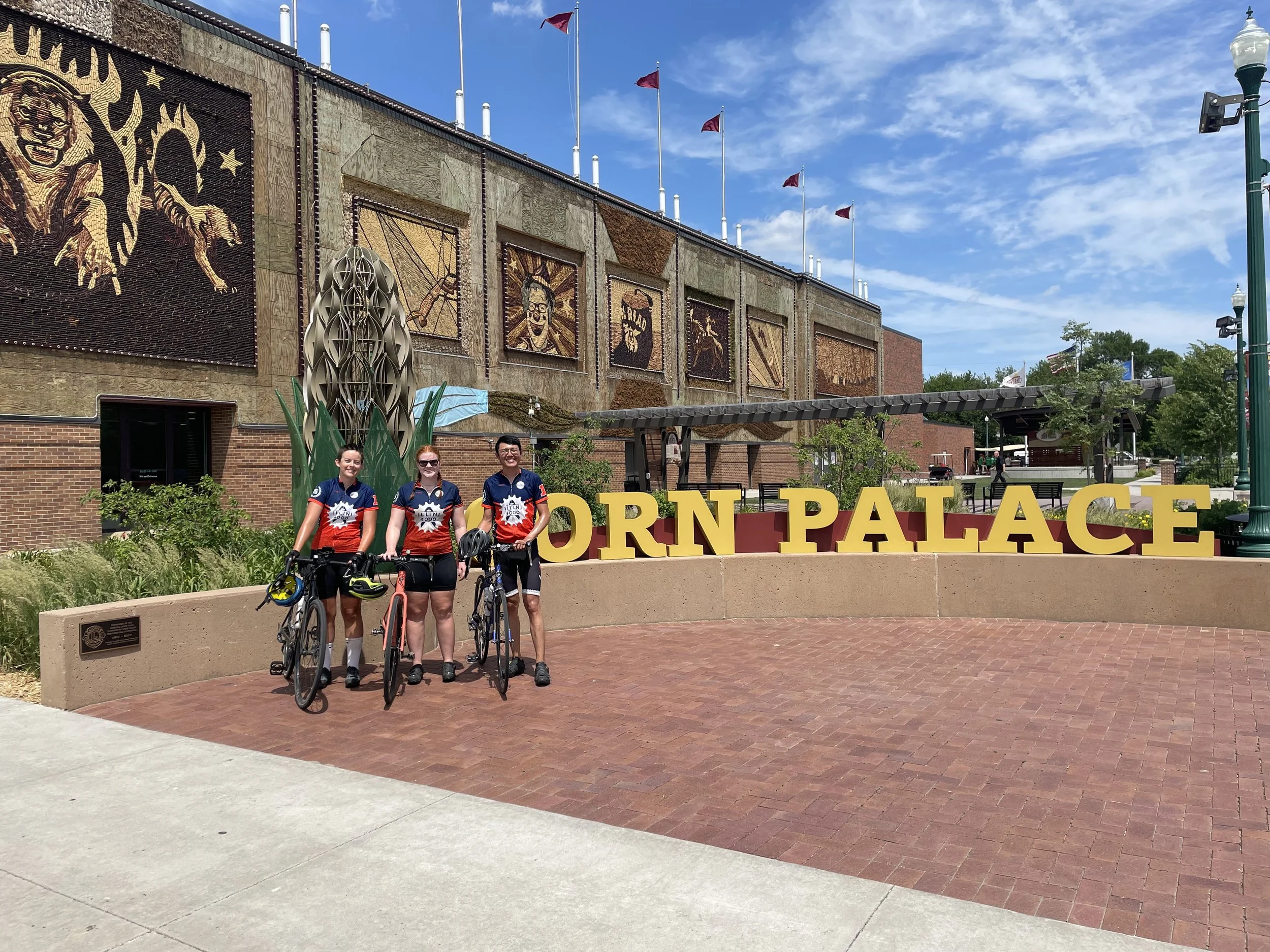 Day 31: Sioux Falls SD to Mitchell SD - staying at the World's Only Corn Palace!