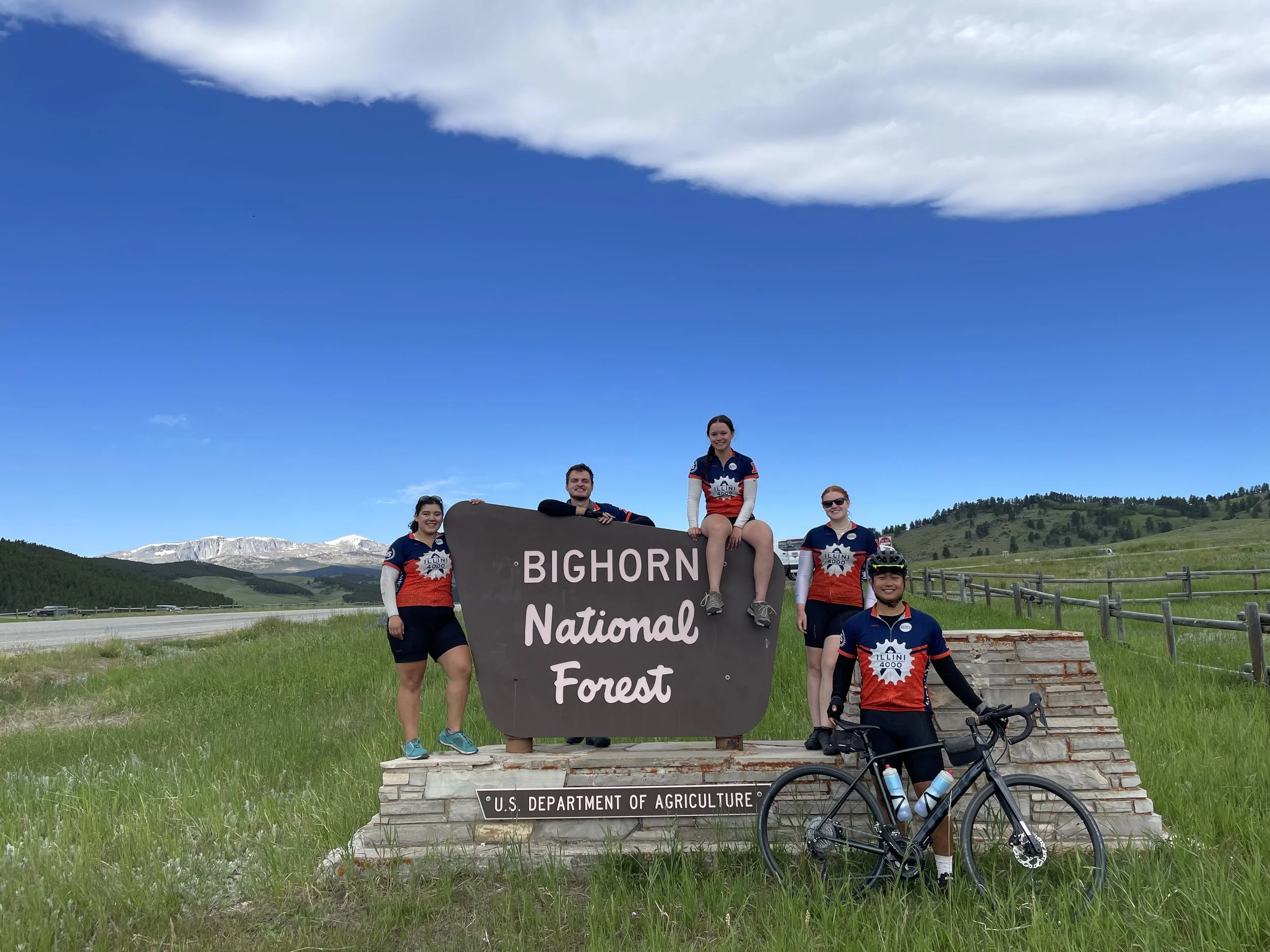 Day 41: Buffalo WY to Meadowlark Lake WY - climbing day