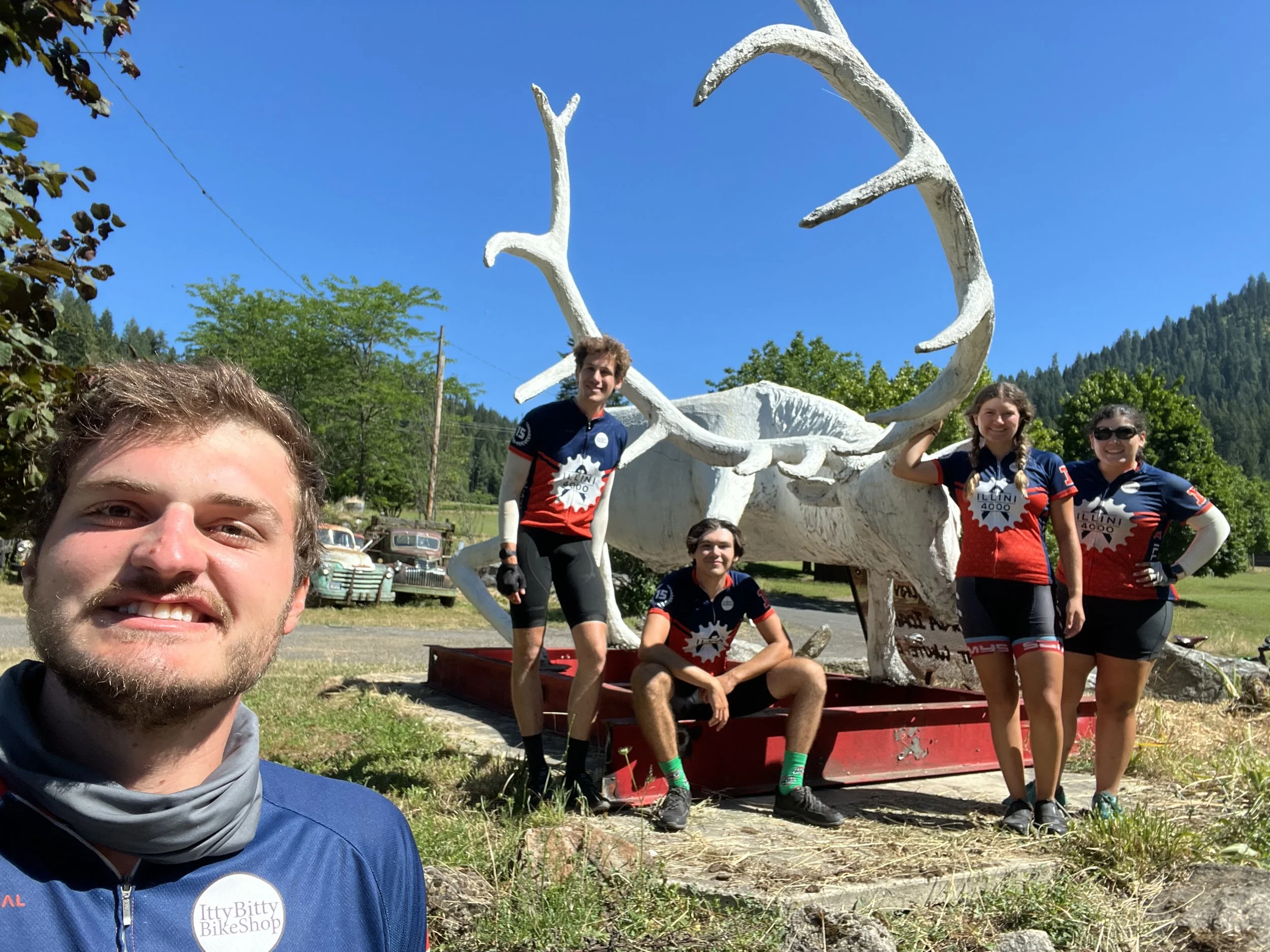 Days 54 and 55: Missoula MT to Wilderness Gateway Campground ID to Kamiah ID