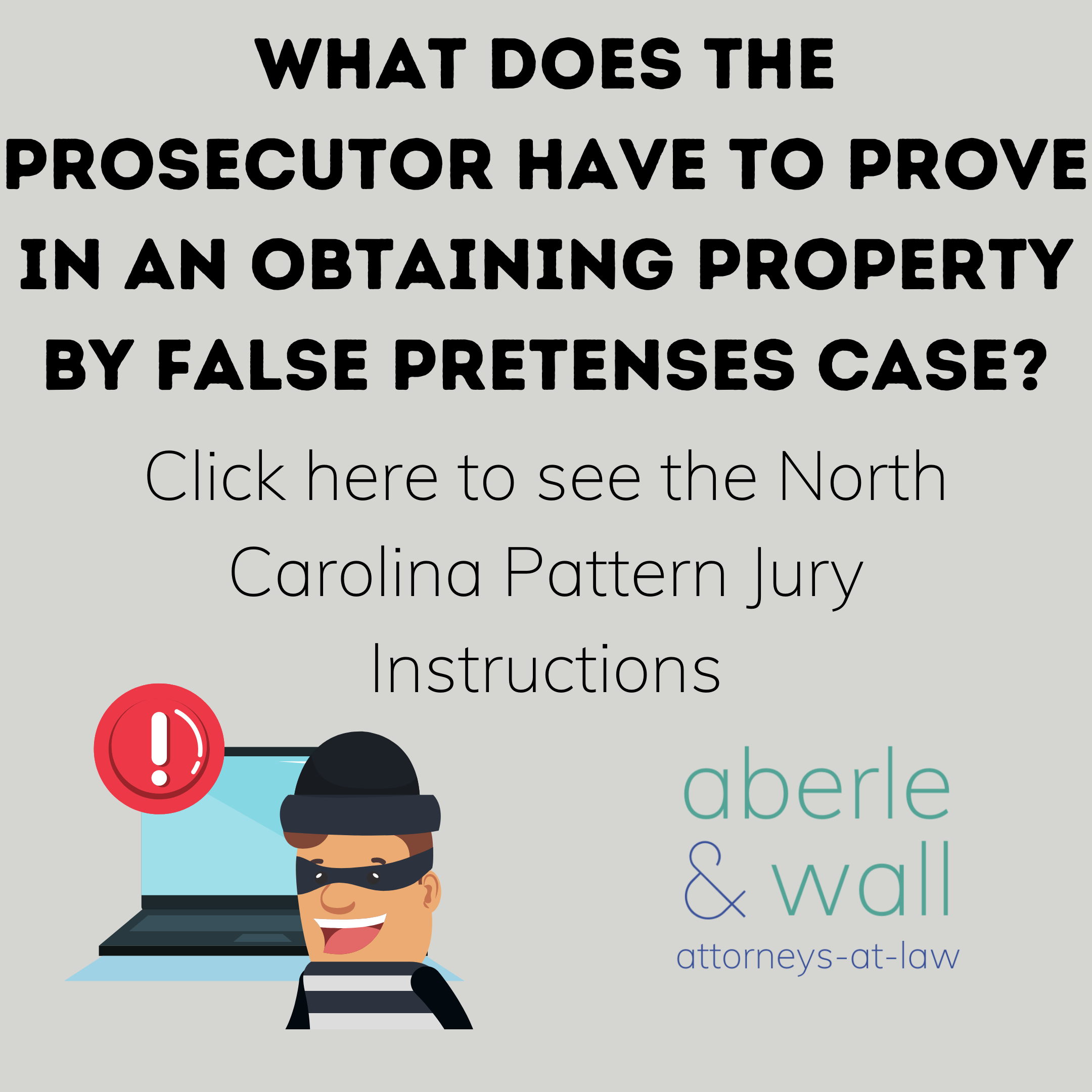 Obtaining Property By False Pretenses — Aberle And Wall 