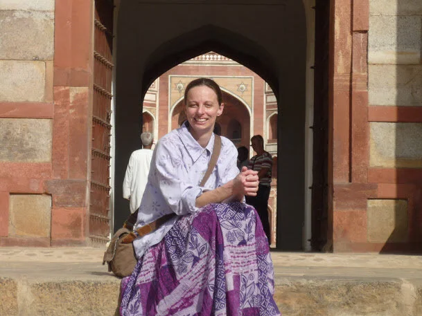 Laura in Delhi 2009.JPG