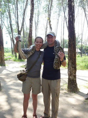 Scott and Laura Snake.JPG