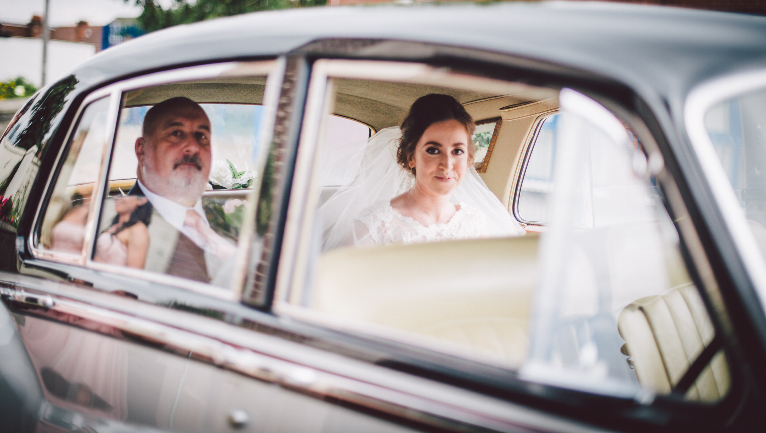 Wedding car father and bride.jpg