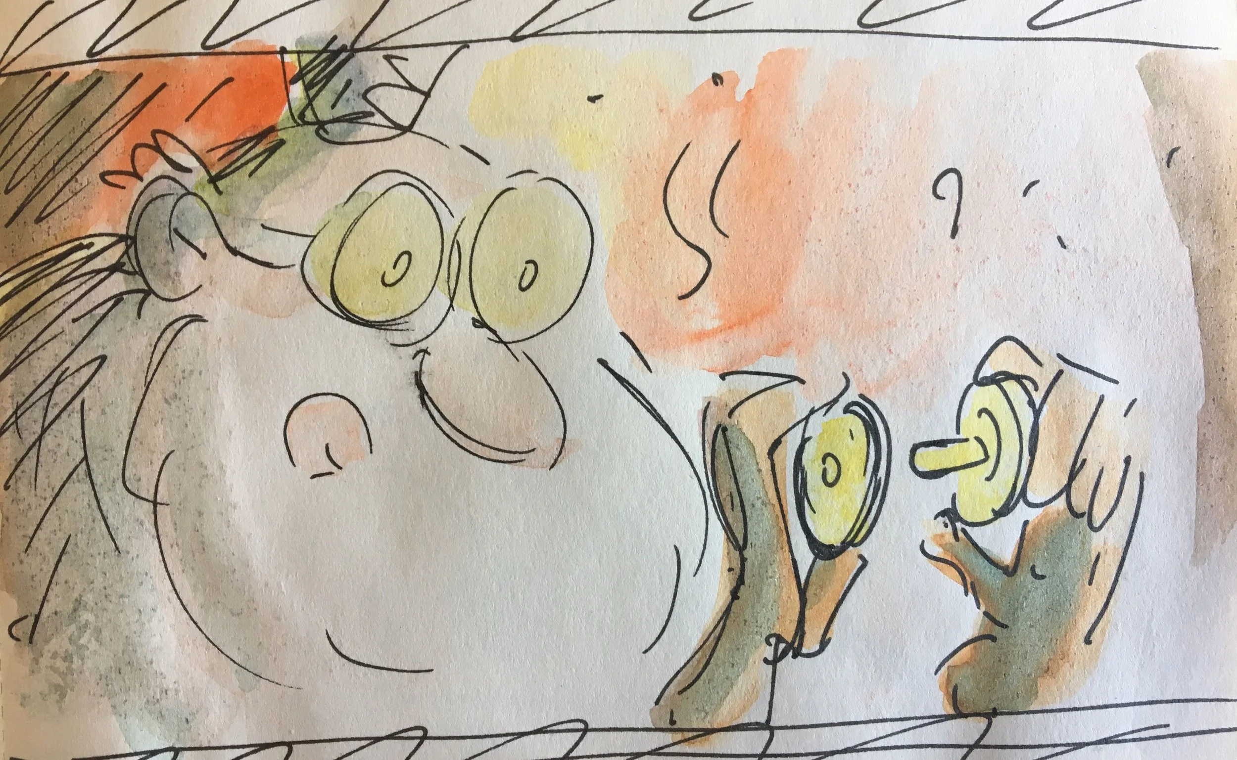 Story Sketch from The Inventor