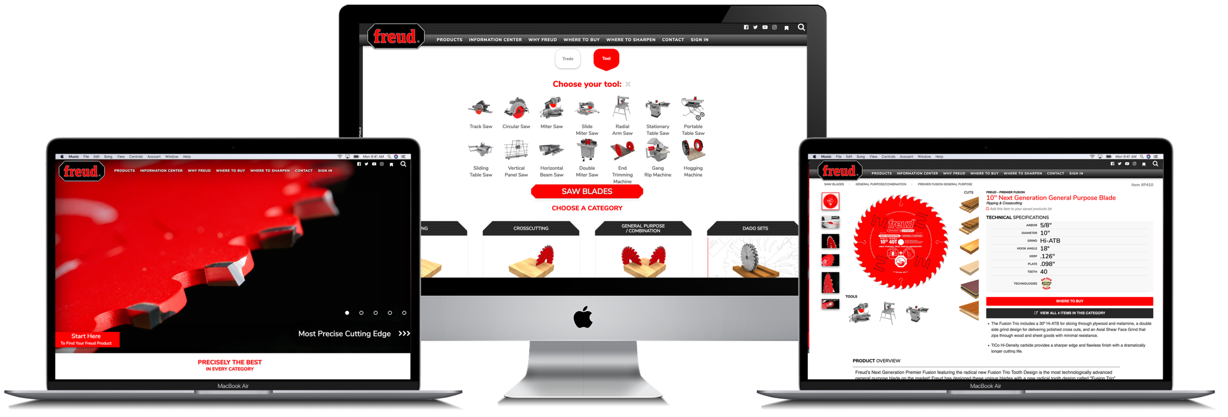 Freud’s main product website