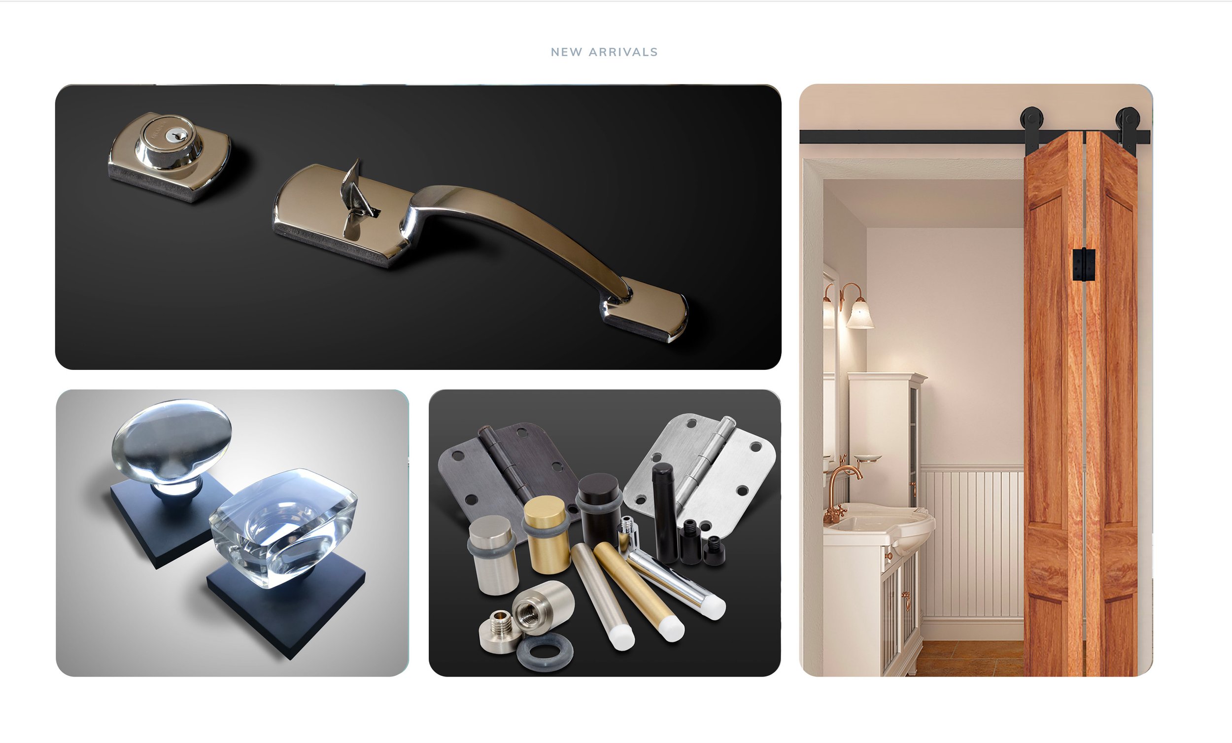 Delaney Hardware new products banner