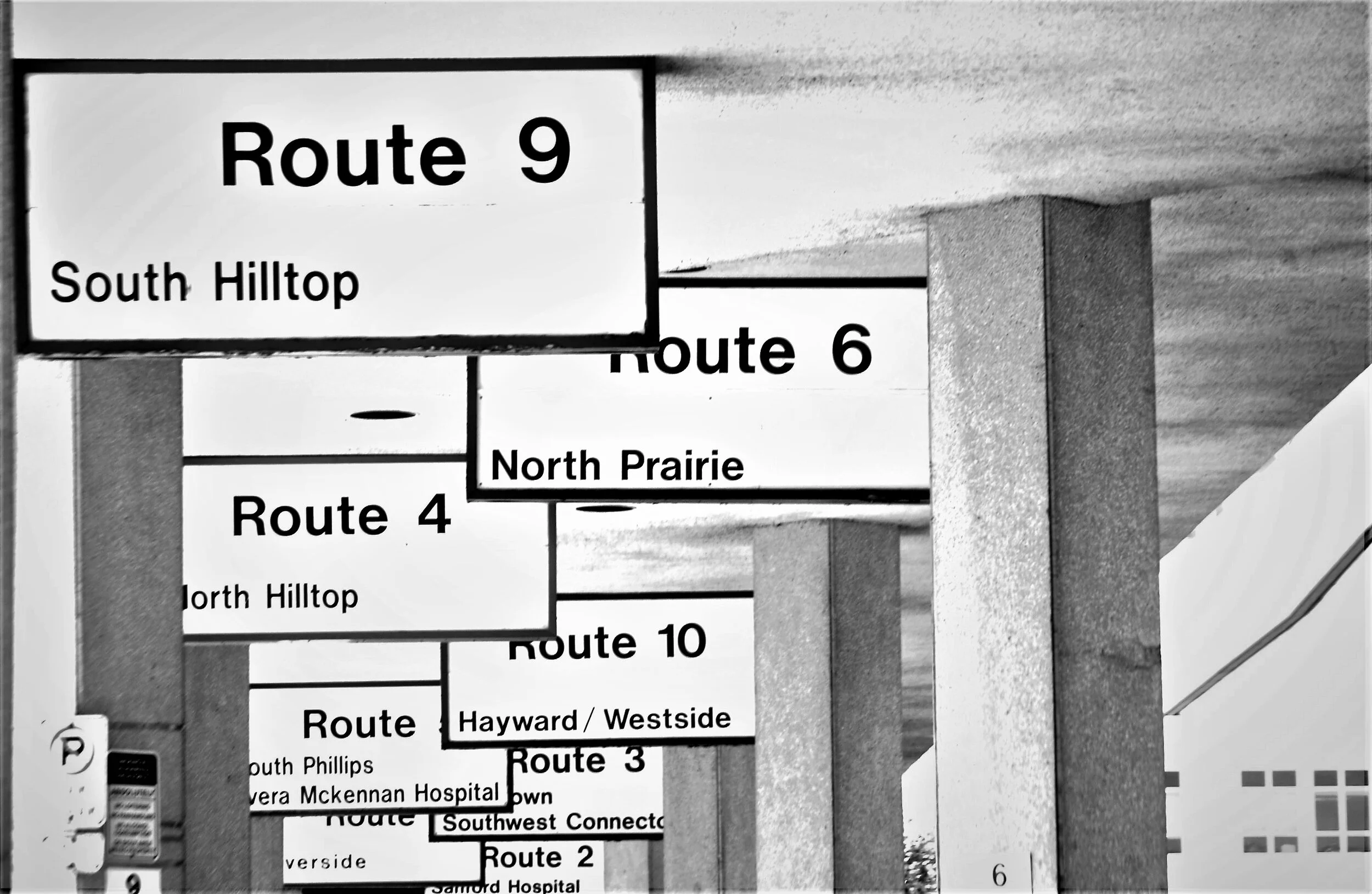  The Sioux Area Metro bus depot in Sioux Falls, South Dakota. 