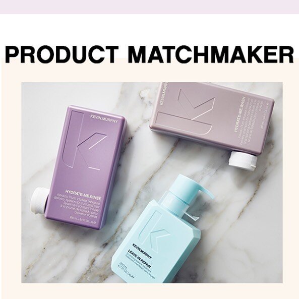 Find your perfect product combination - based on your hair type and desired results - in just four easy steps. Head to our bio and click the provided link to get started ✨
#rootssaloncookeville  #productmatchmaker #lovekm #kevinmurphy #kevinmurphyusa
