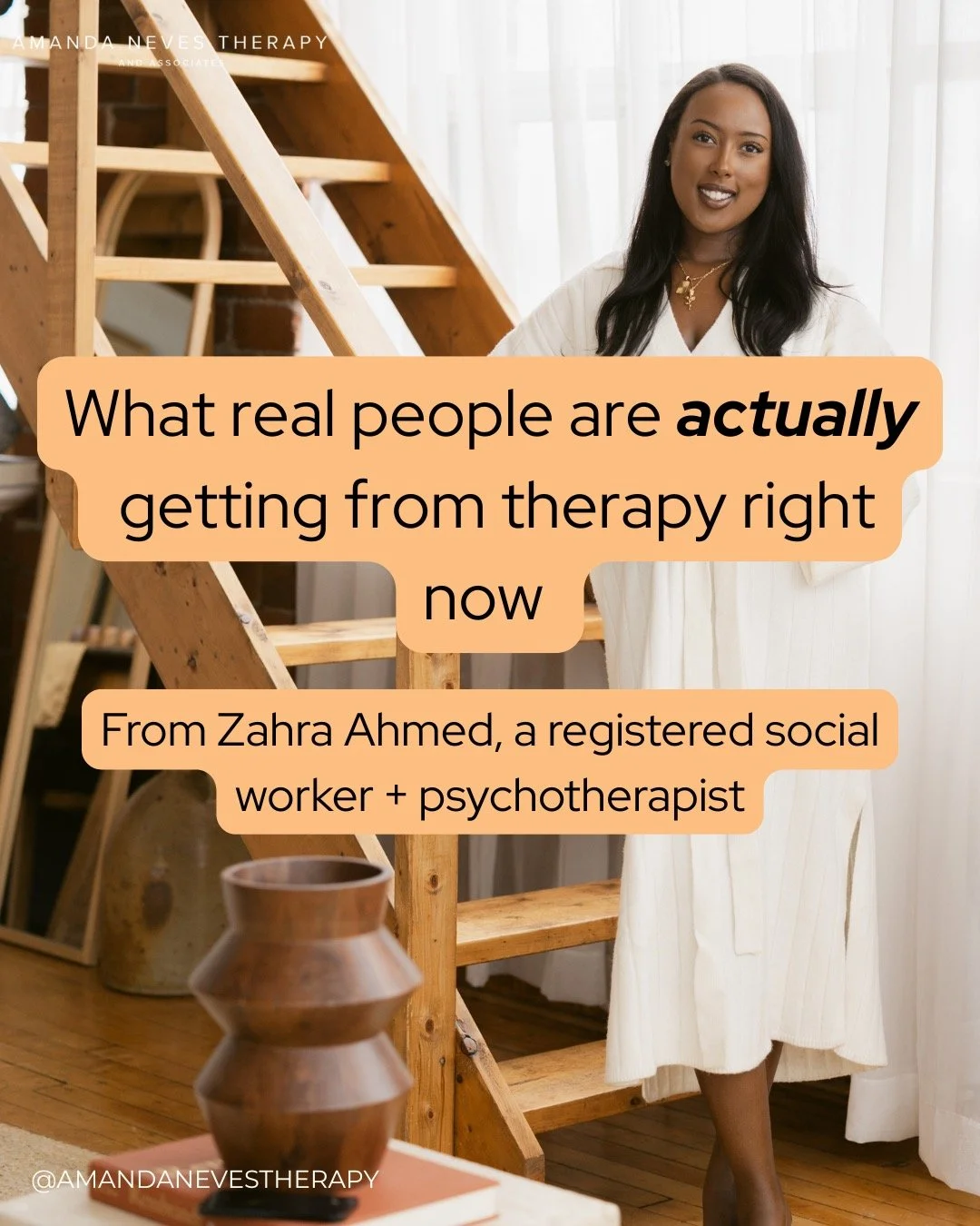 Ever wonder what people actually work on in therapy? Here are some of ANT therapist, ✨Zahra Ahmed's✨, recent themes from the collective work with - you guessed it - real people 🤍
.
.
.
Looking for attachment, body based, and trauma focused therapy? 