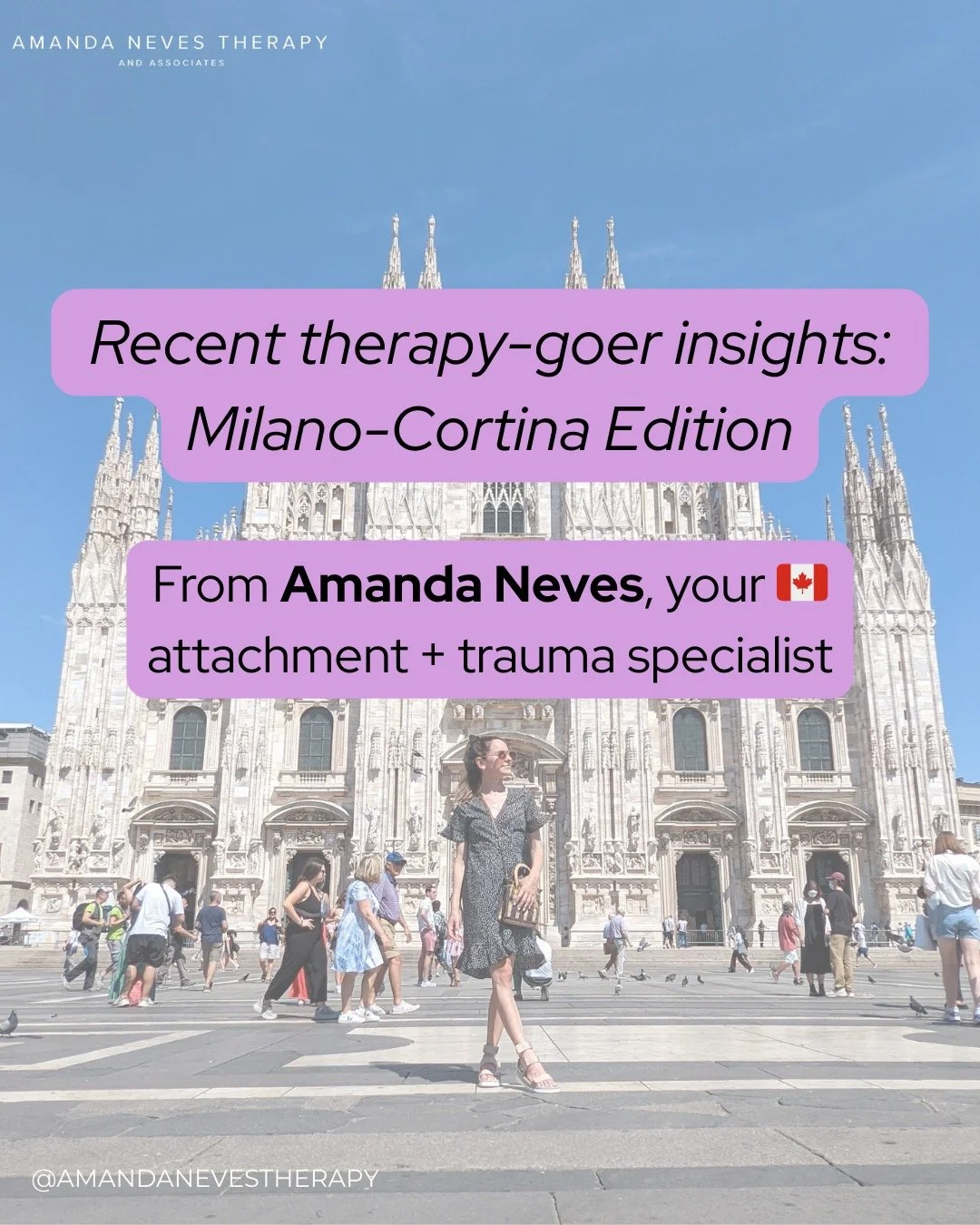 Therapy go-er insights: Milano-Cortina edition 🥇🇨🇦

Sport #3 is my personal favourite! Flip through and tell me which is your go-to!.
.
.
Looking for attachment, body based, and trauma focused therapy? Amanda Neves Therapy &amp; Associates are at 