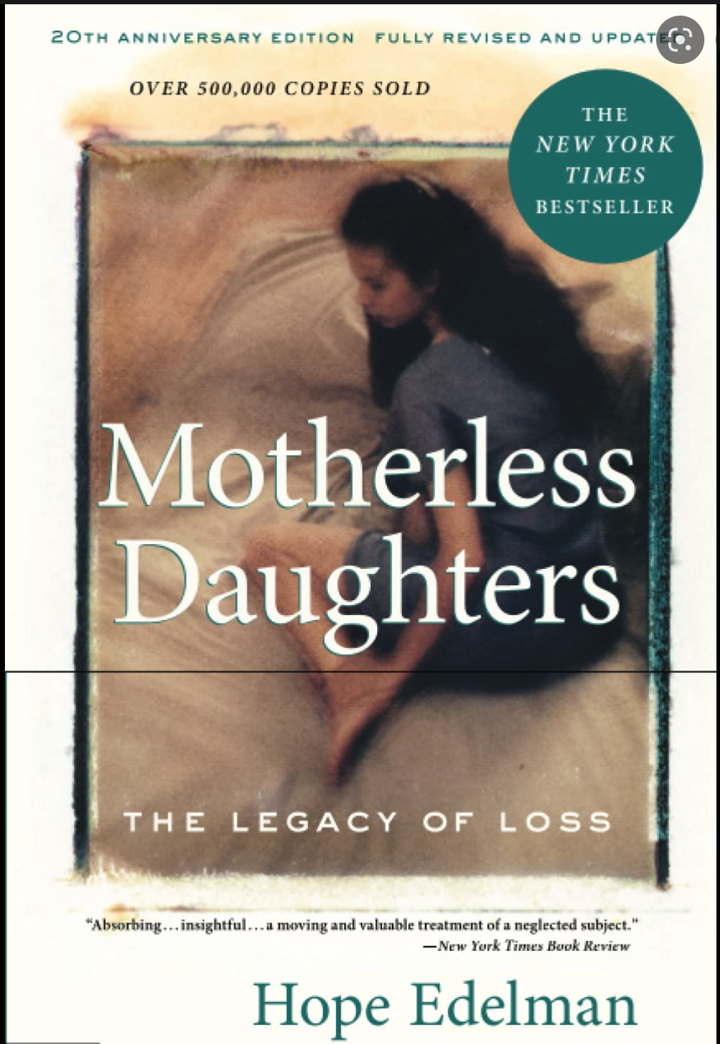 Book cover of Motherless Daughters by Hope Edelman