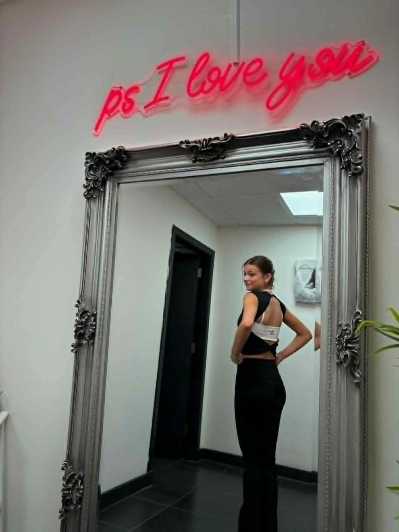 Open Back Vest Top