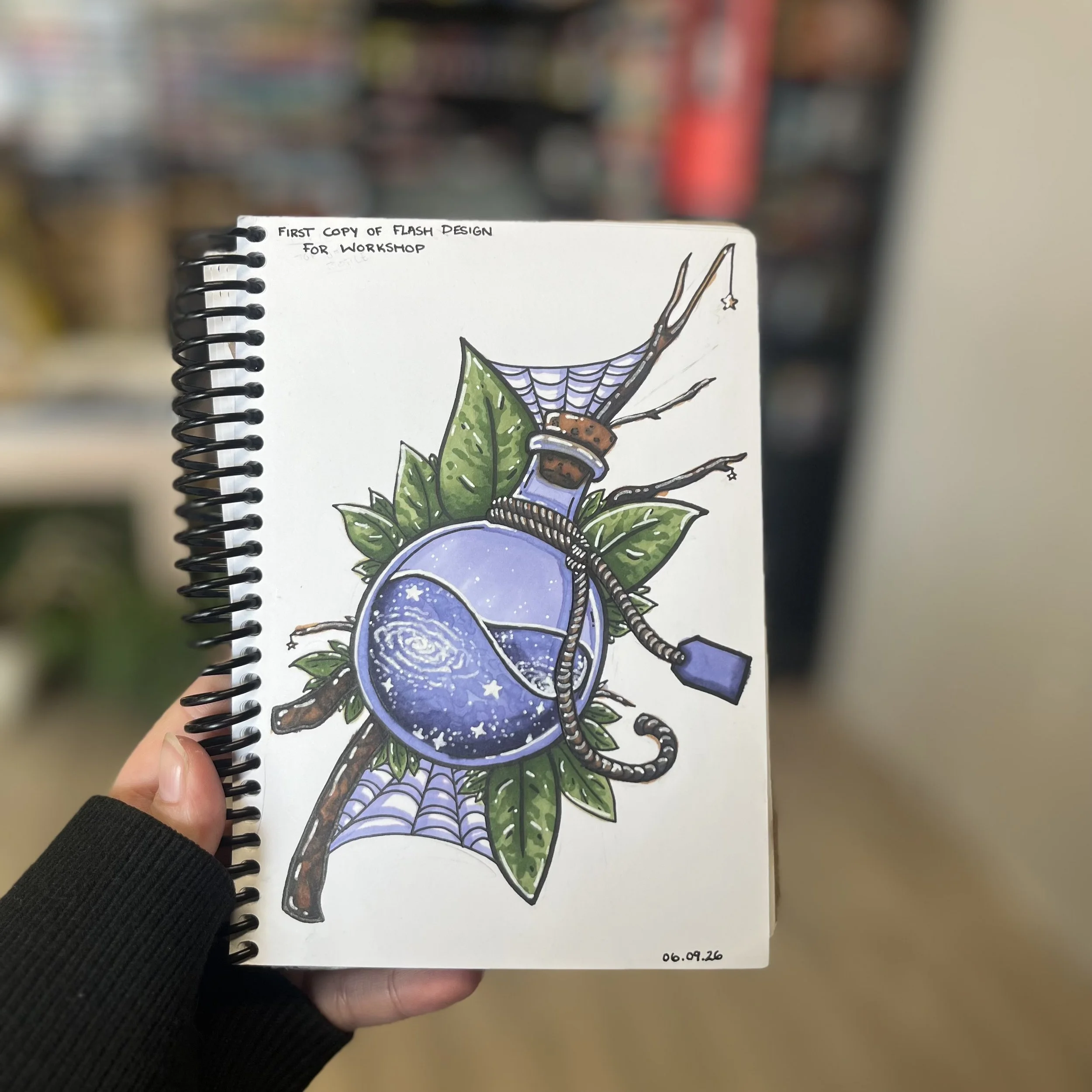 Tattoo Flash Design (August 11 and 18, 2026)