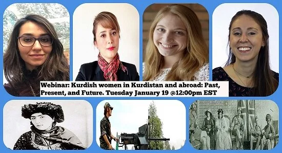 ECR's Ozlem Goner speaks at a webinar "Kurdish women in Kurdistan and abroad: Past, Present, and Future"