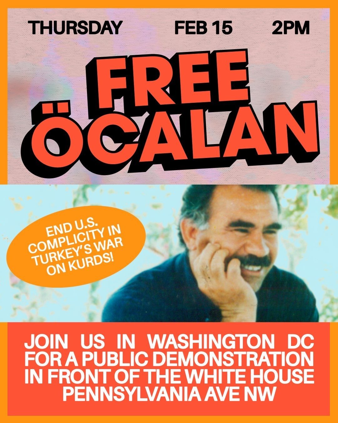 Free Ocalan Rally in Washington DC