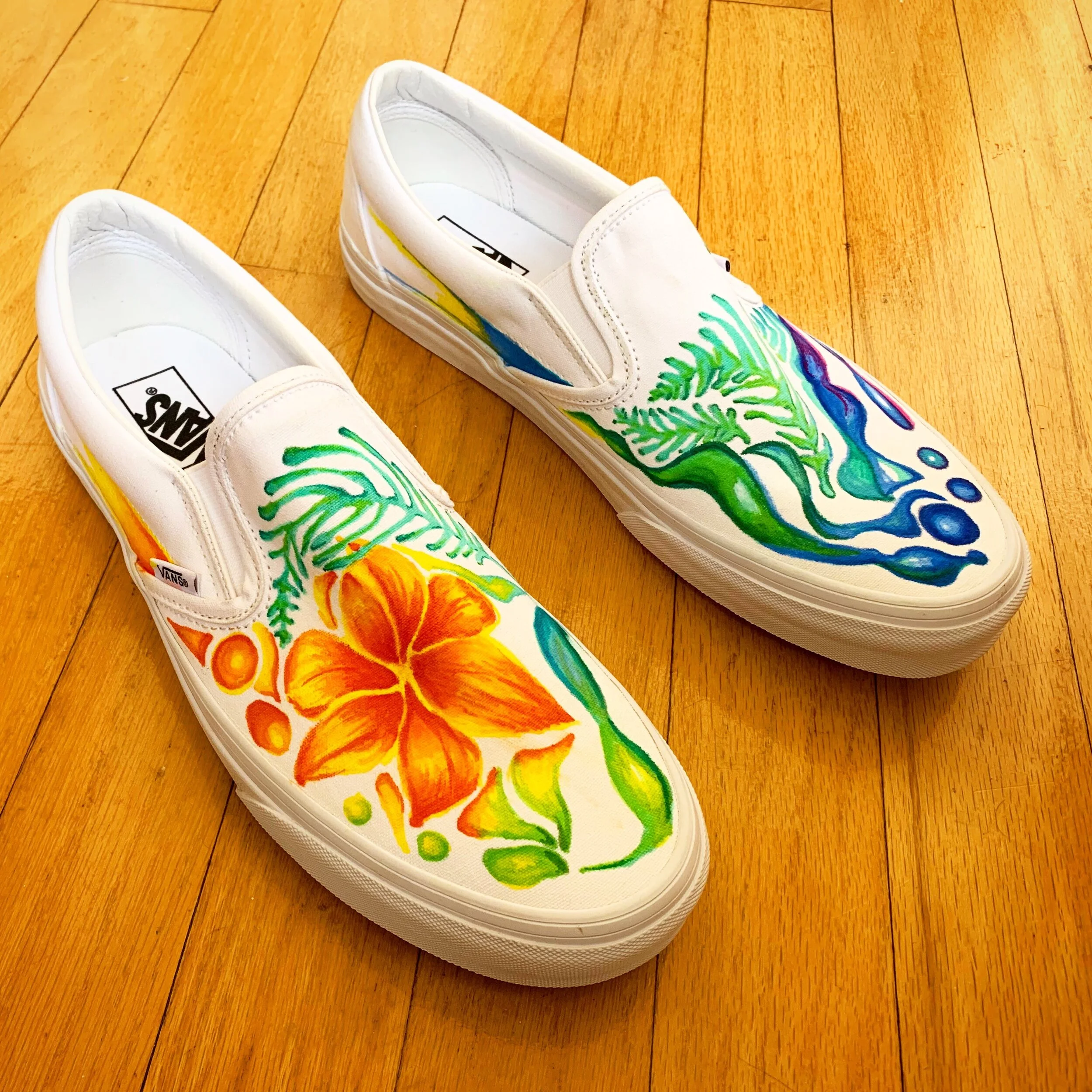 Tropical vans 