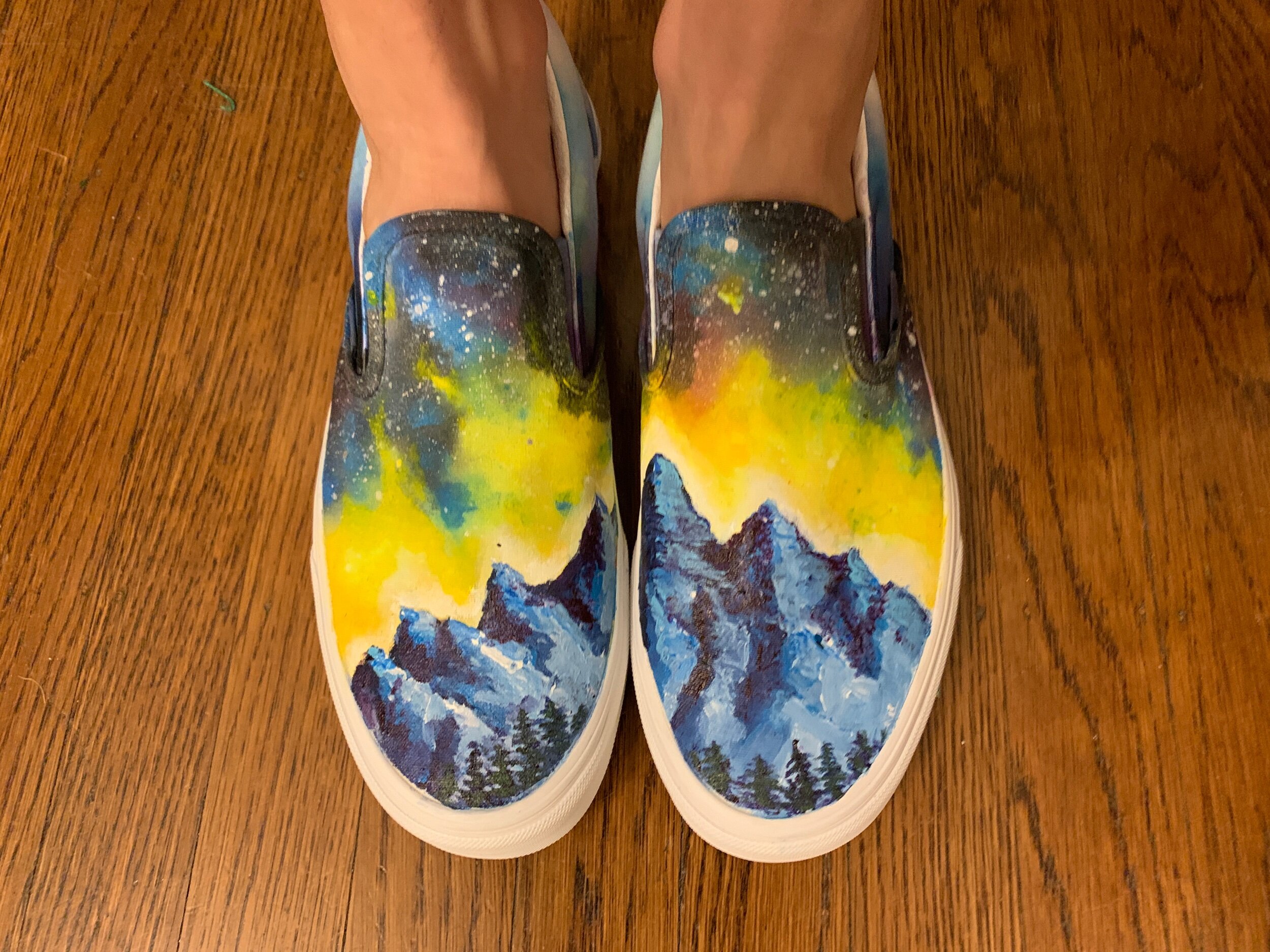 Galaxy mountain vans