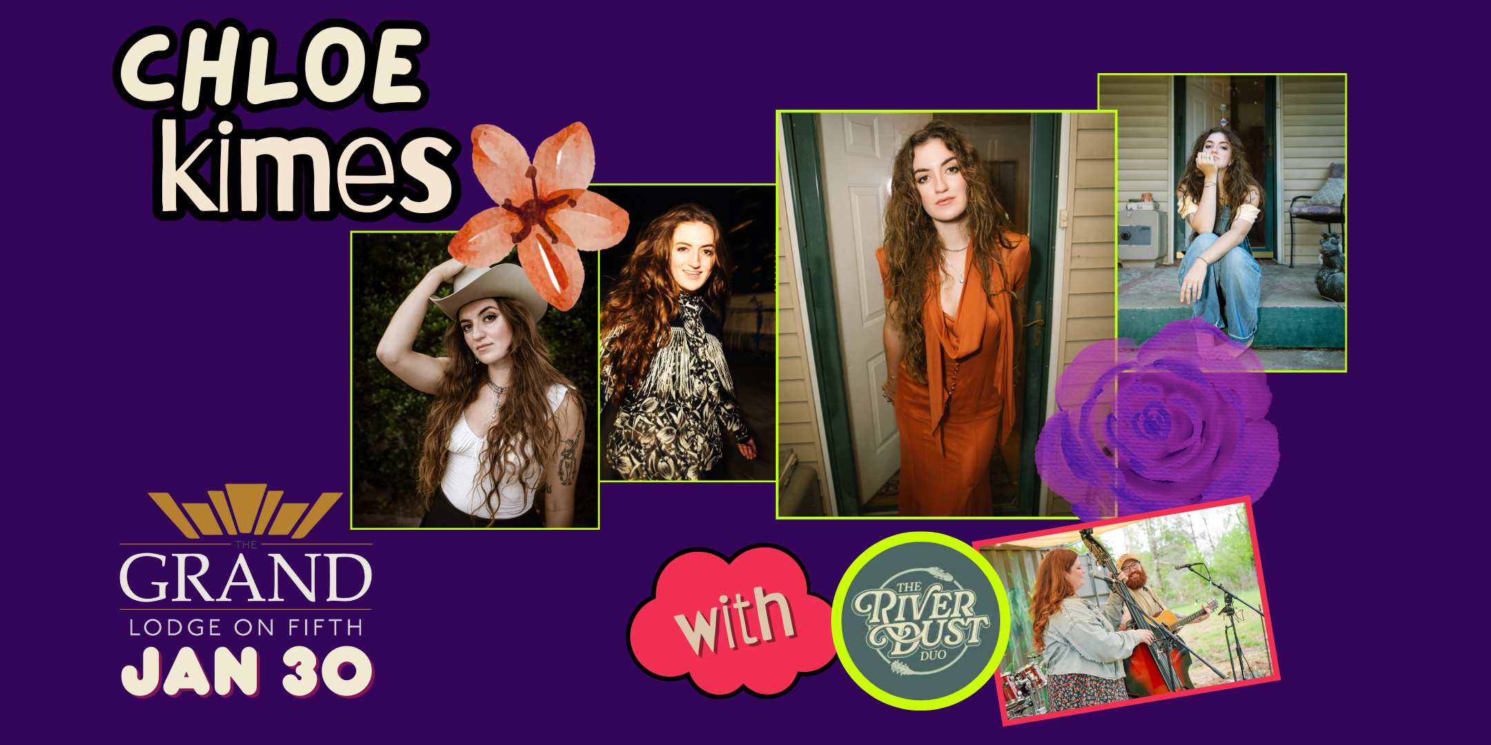 Chloe Kimes w/ The River Dust Duo