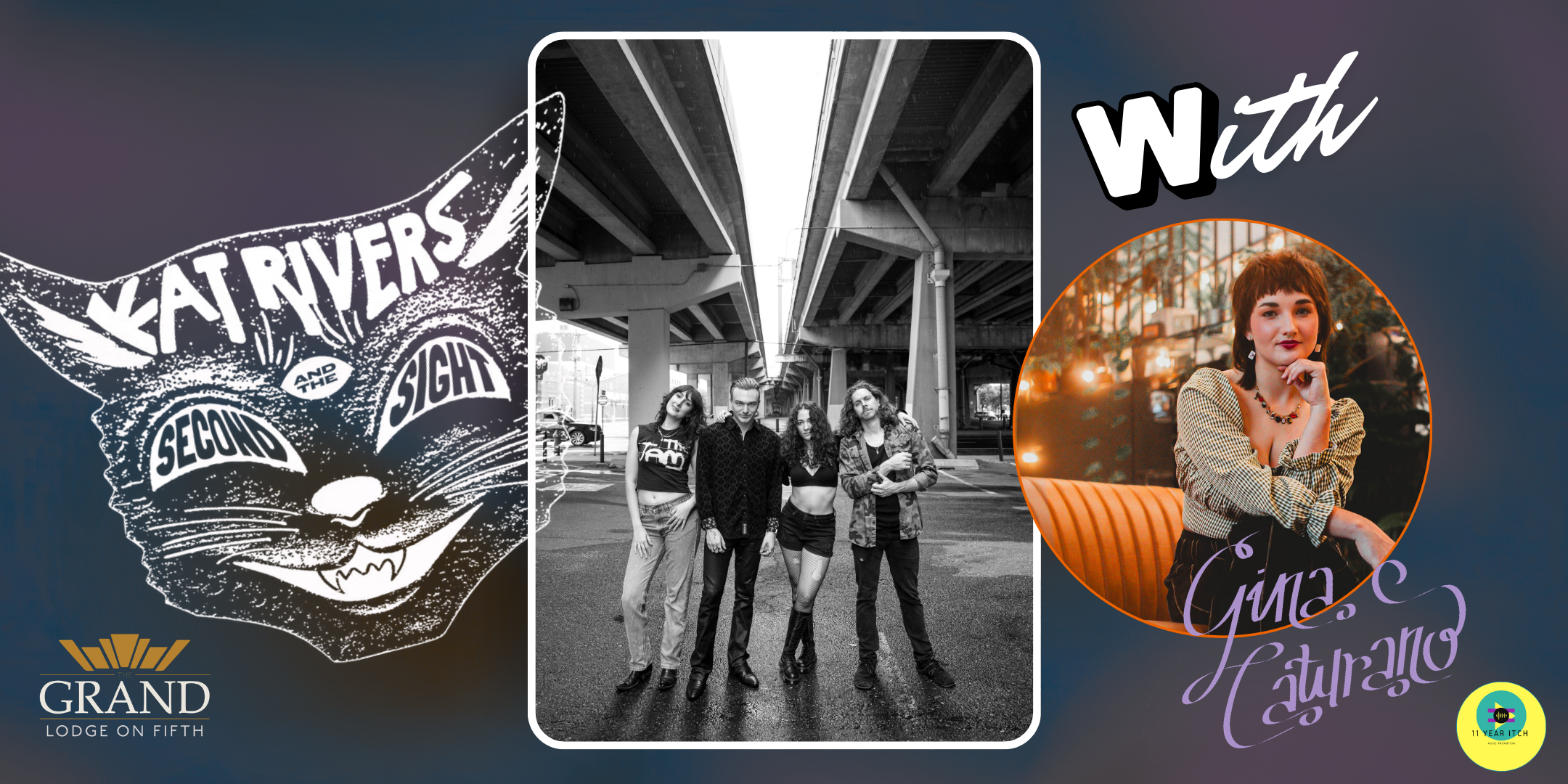 Kat Rivers and the Second Sight w/ Gina Caturano