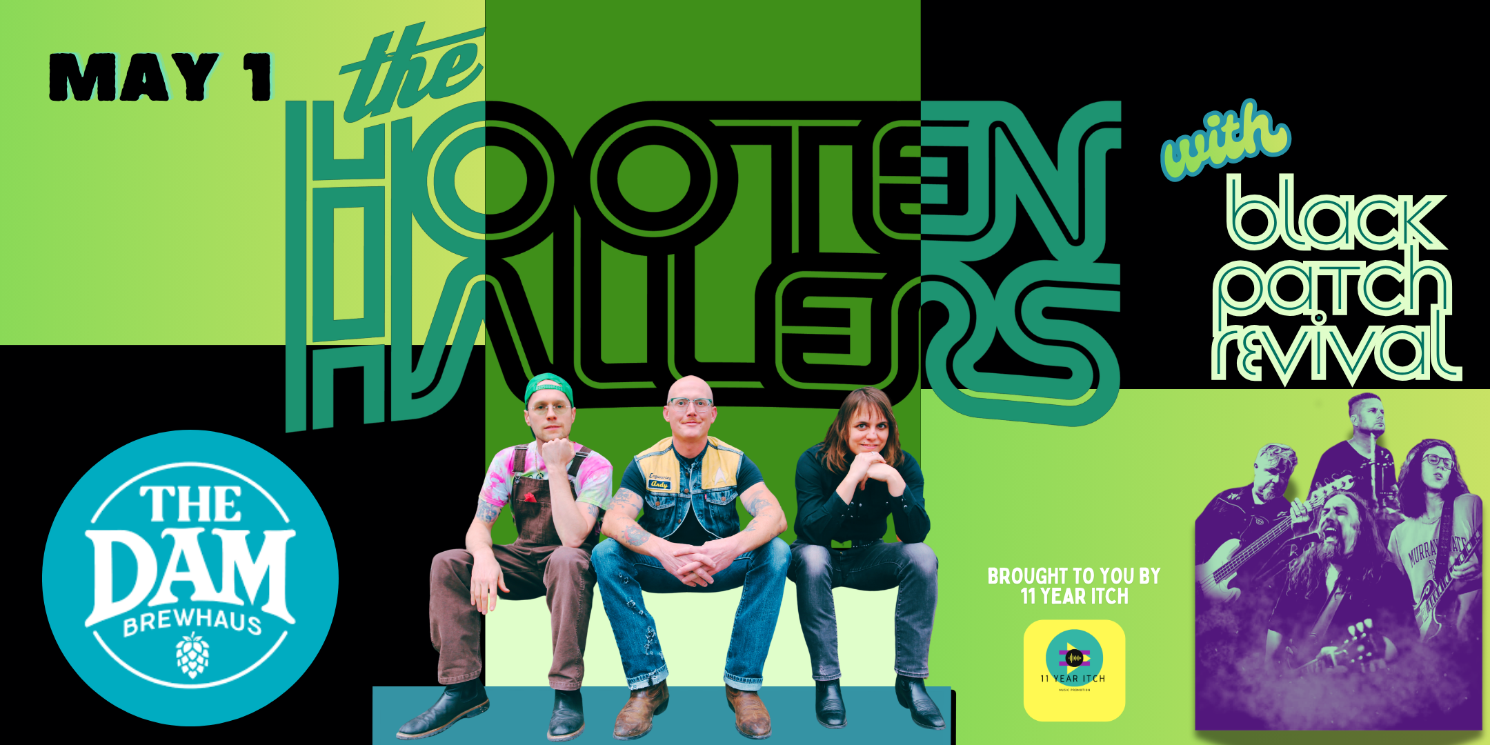 The Hooten Hallers w/ Black Patch Revival