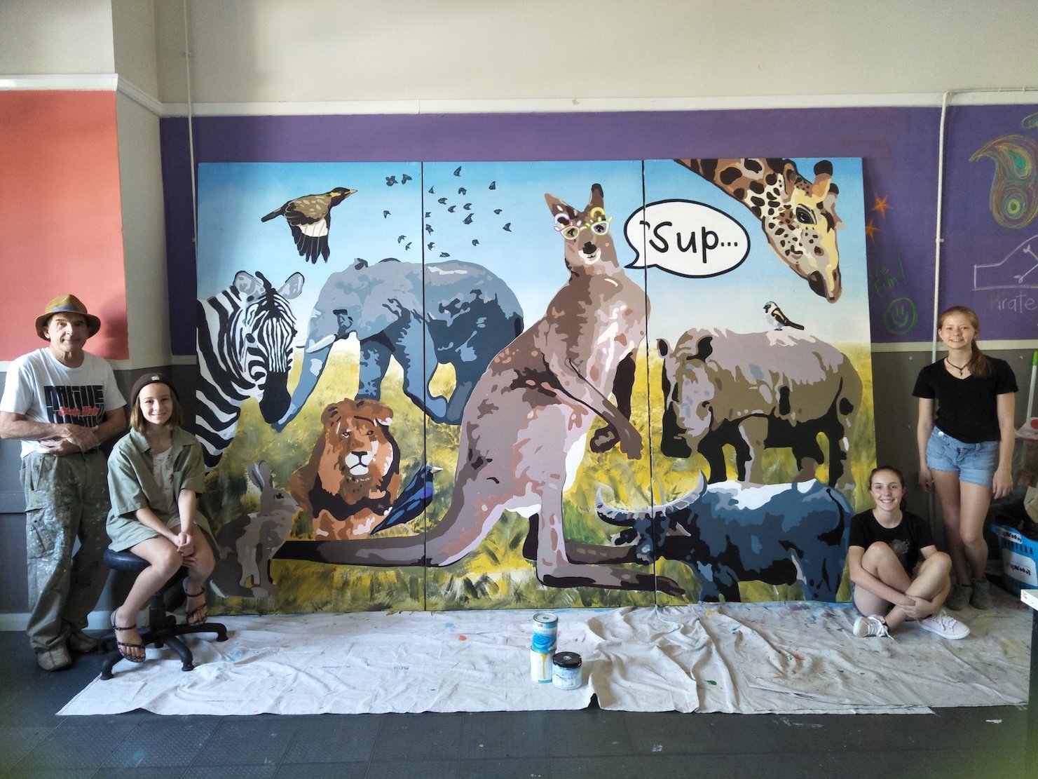 Narromine Mural Workshops