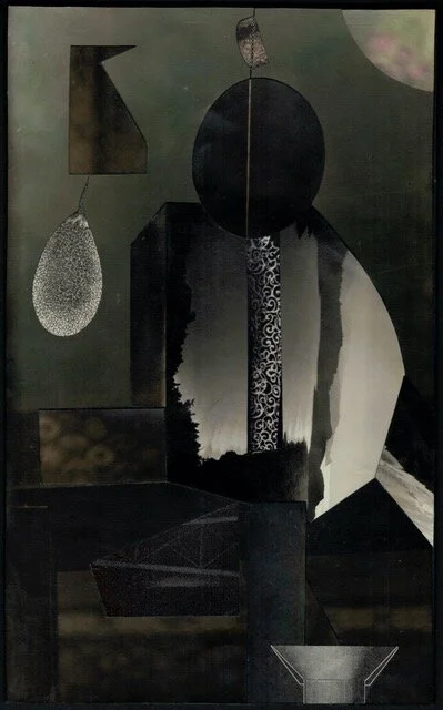 2020 - Handcut vintage paper collage:  an eruptive dismay…