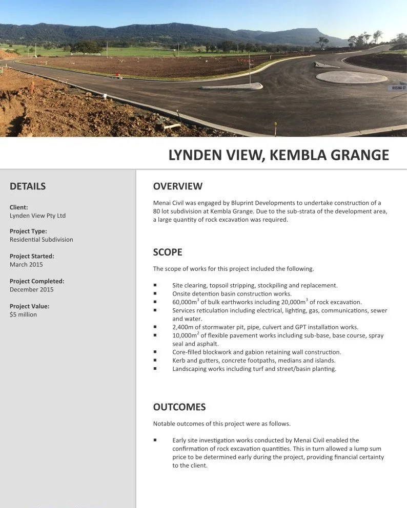 🚧 Construction Chronicles: Lynden View, Kembla Grange 2015 🚧

🔨 Welcome to our Construction Chronicles! We&rsquo;re revisiting our past projects to share insights and achievements. Each fortnight, we&rsquo;ll spotlight a different project from the