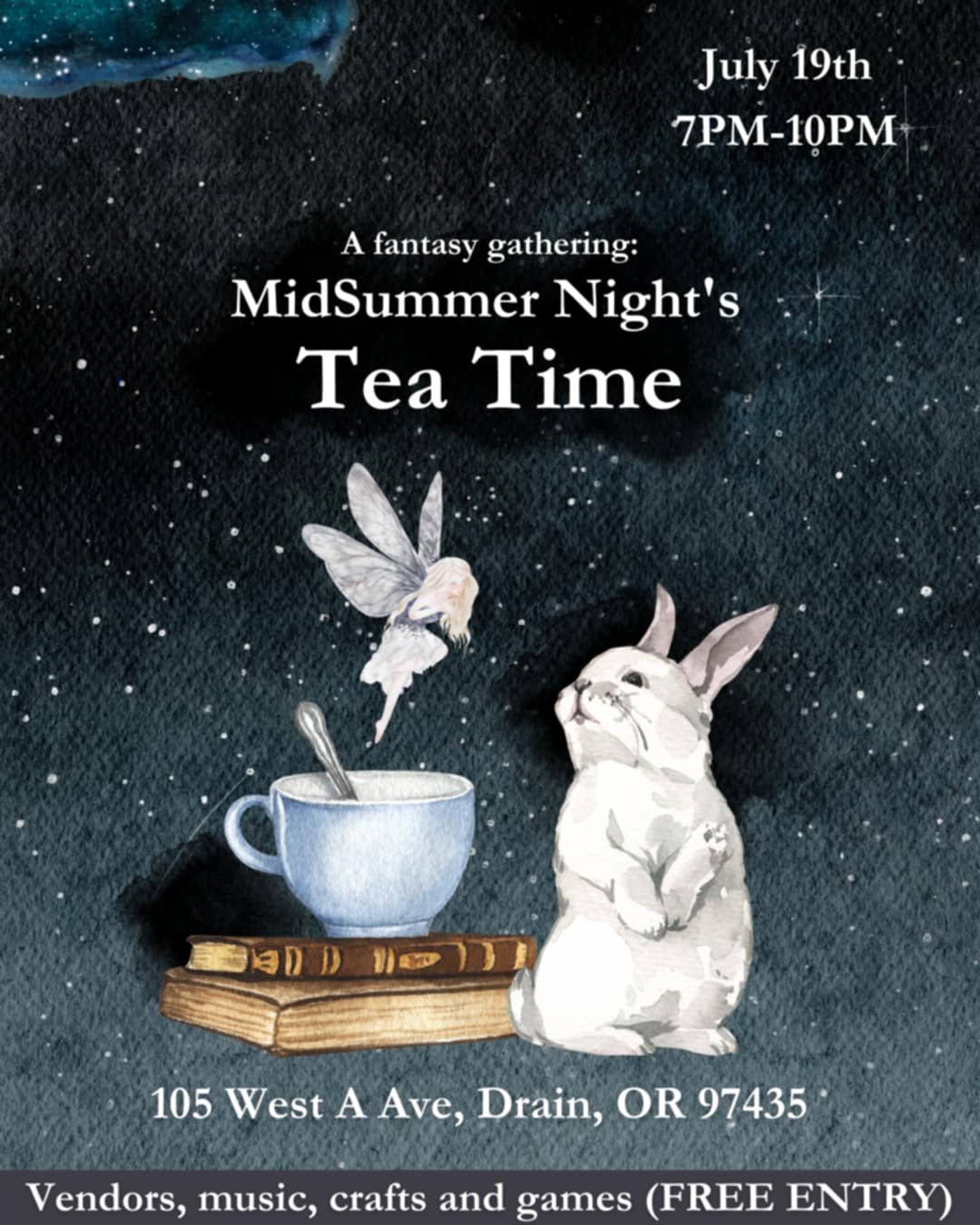 2025 Midsummers Night’s Enchanted Tea