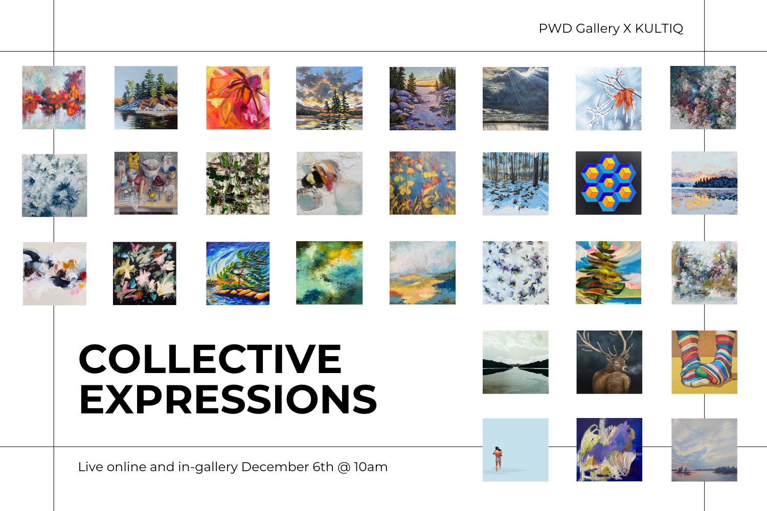 COLLECTIVE EXPRESSIONS - PWD GALLERY X KULTIQ