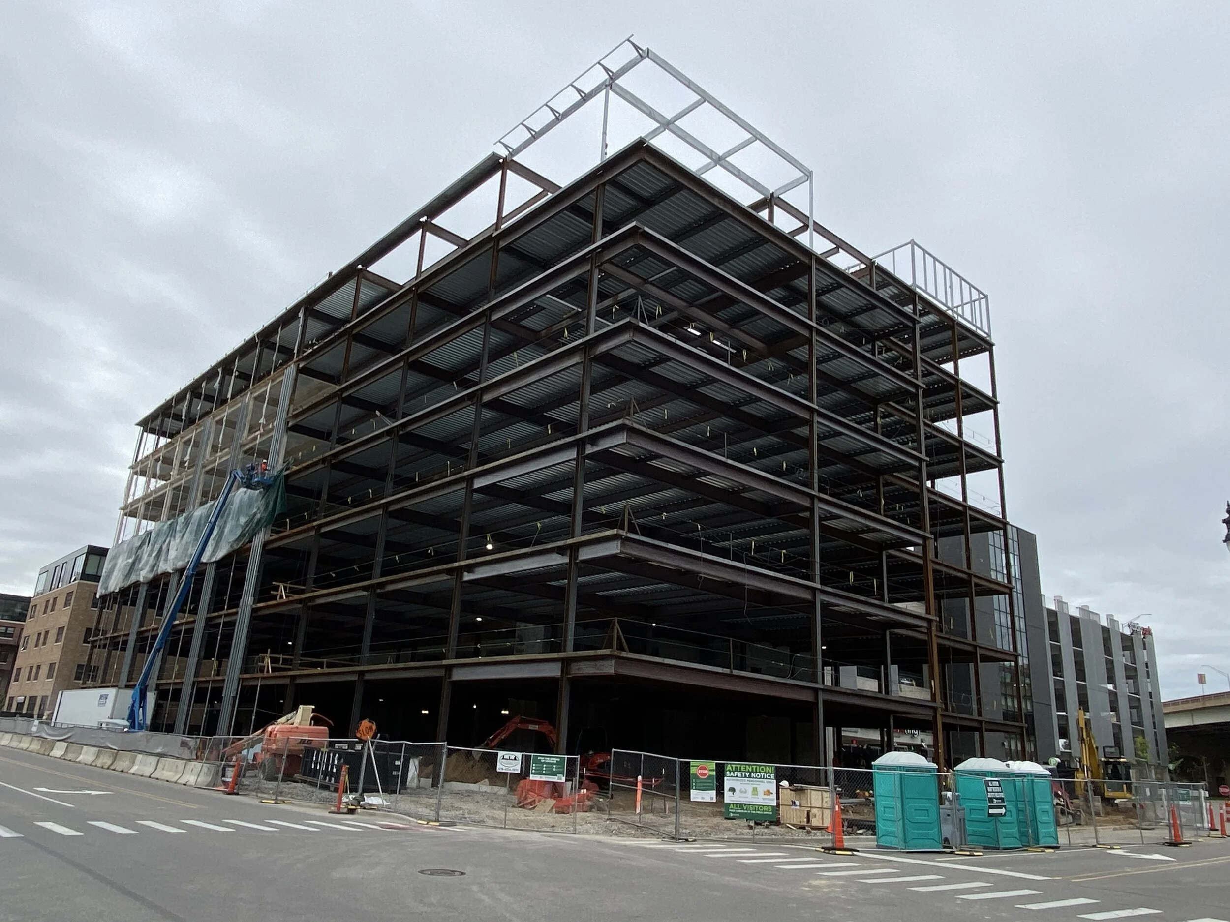 Studio Park Building A - Steel Structure