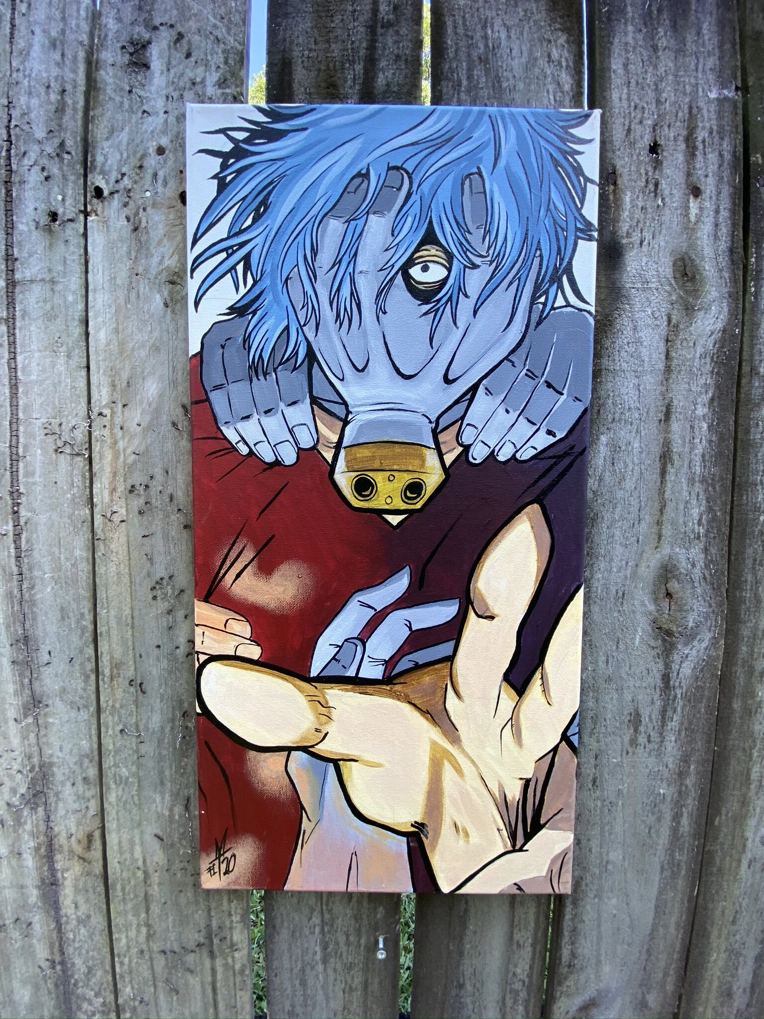 MHA Shigaraki Original Acrylic Painting